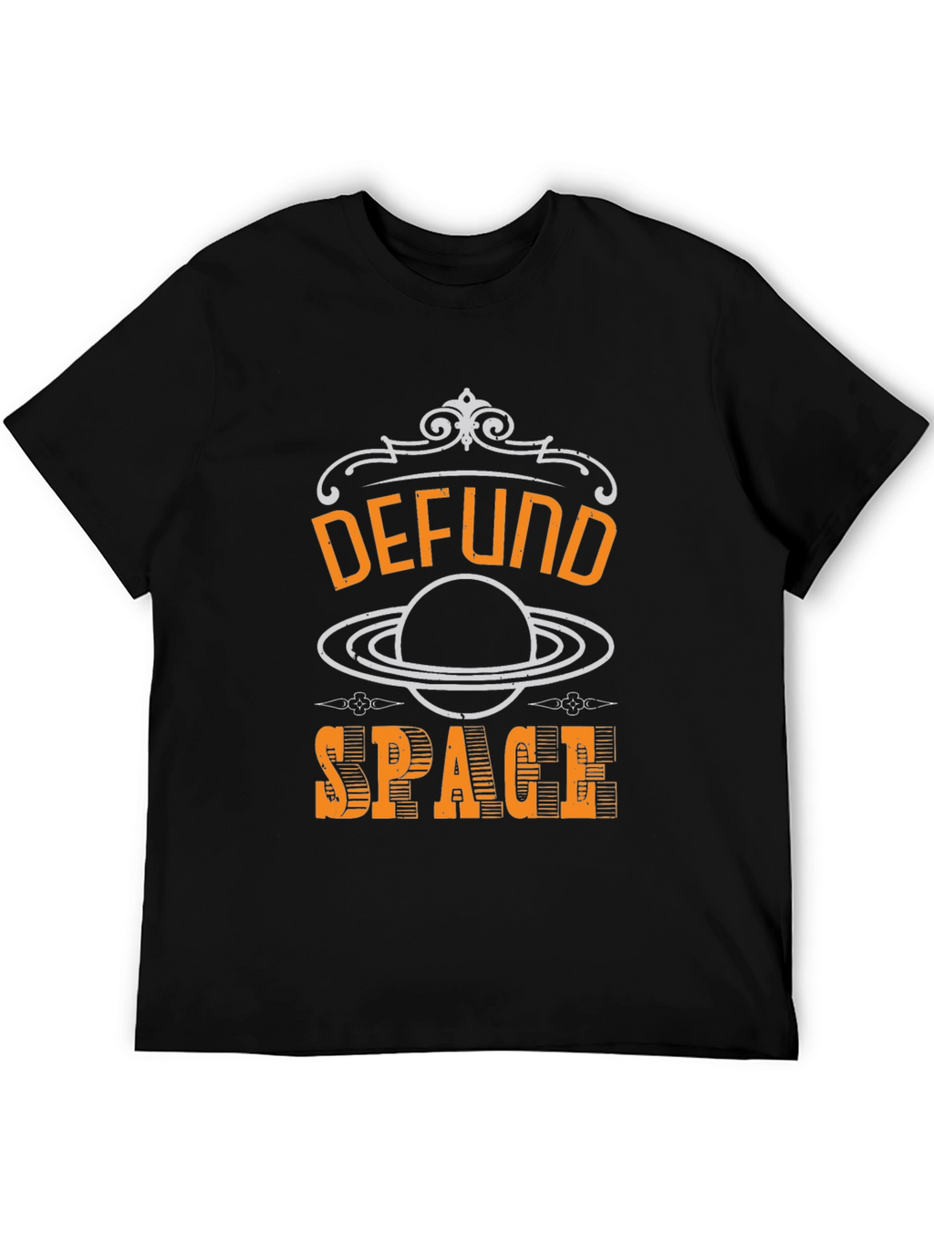 Defund Space T-Shirt - Bold Graphic Tee