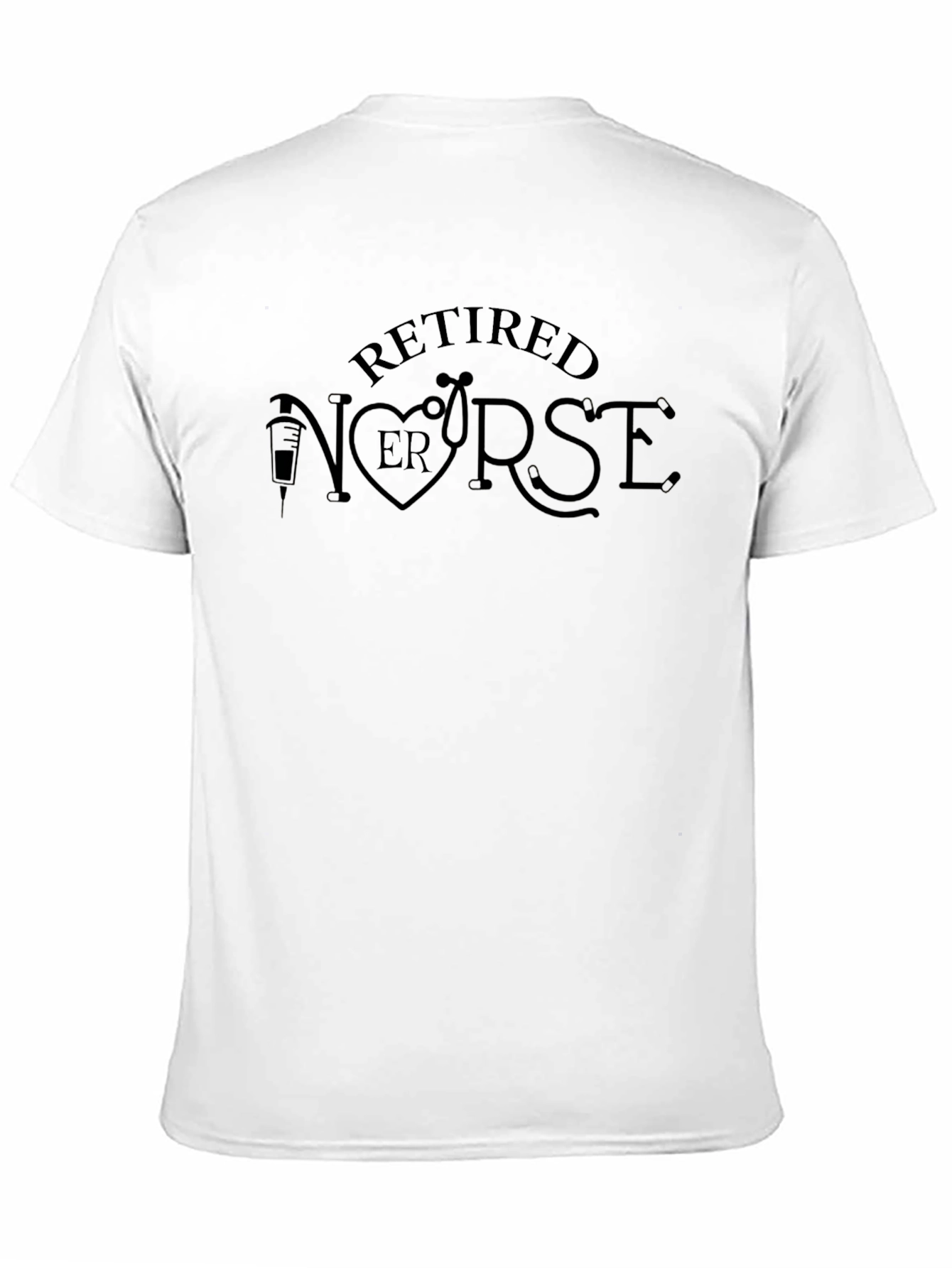 Retired Nurse T-Shirt Medical Profession Tee
