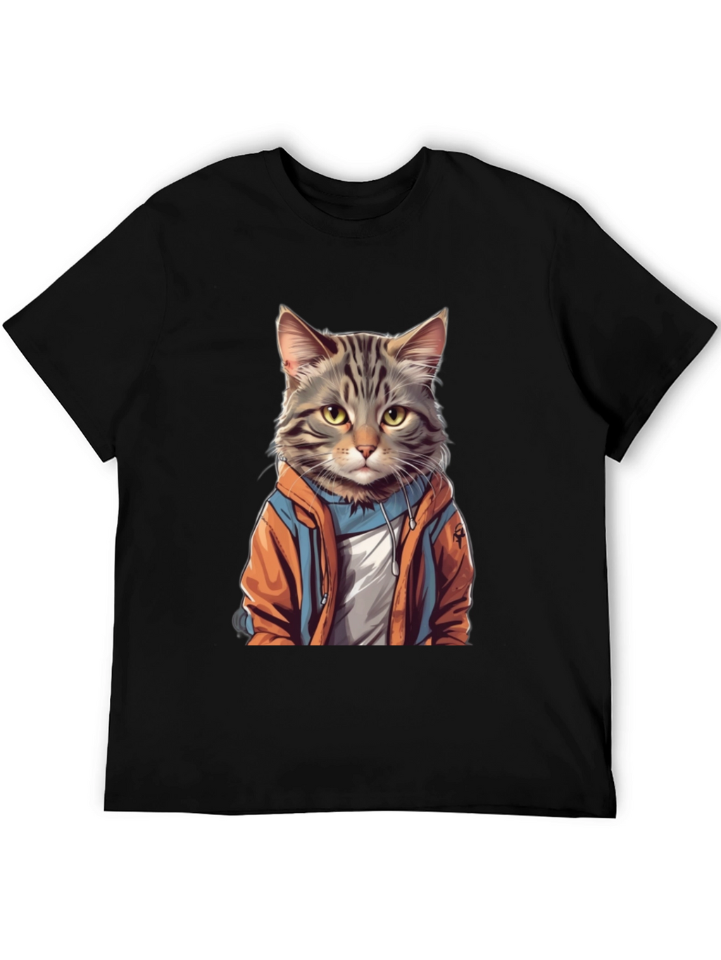 Cool Cat Hoodie Graphic Tee