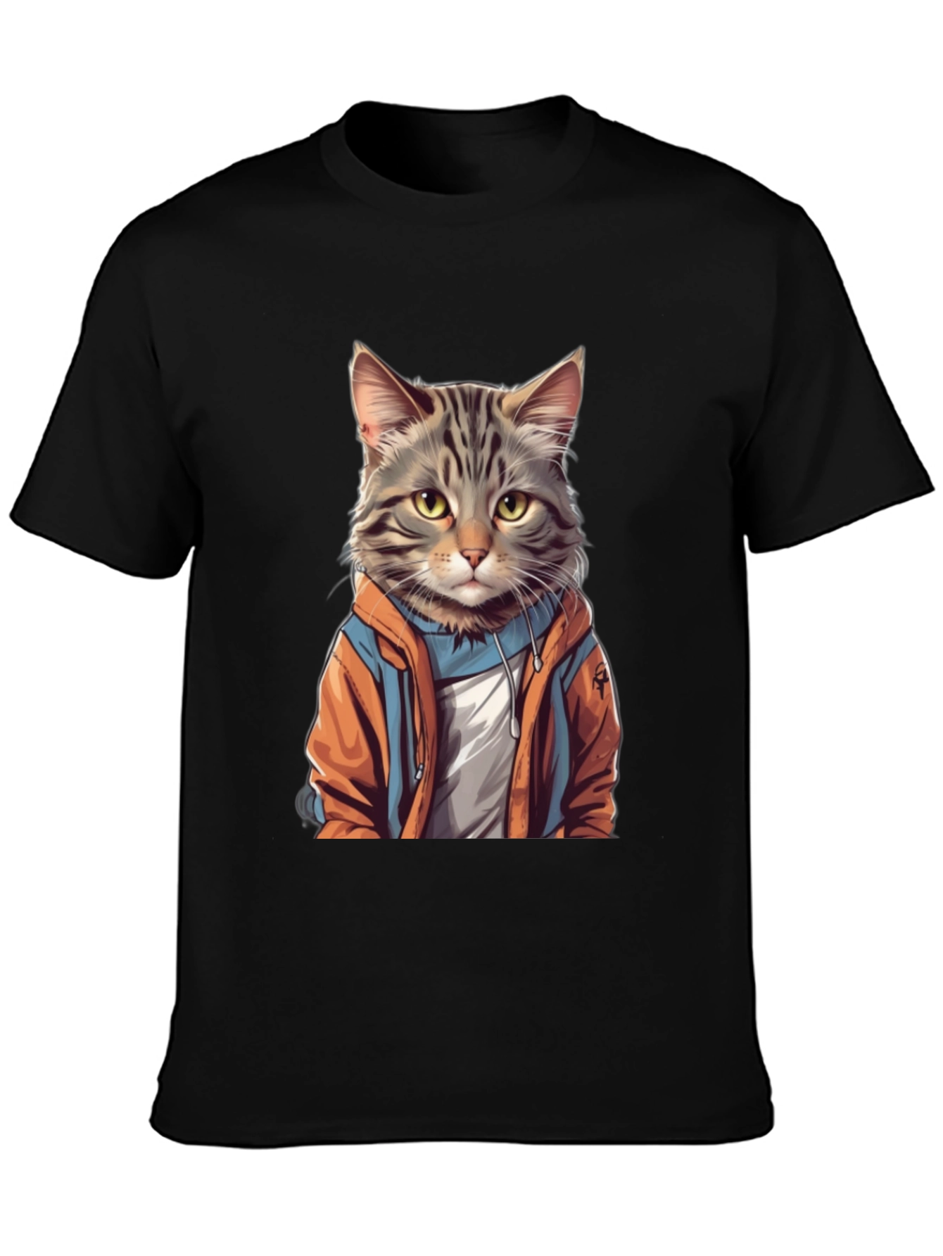 Cool Cat Hoodie Graphic Tee