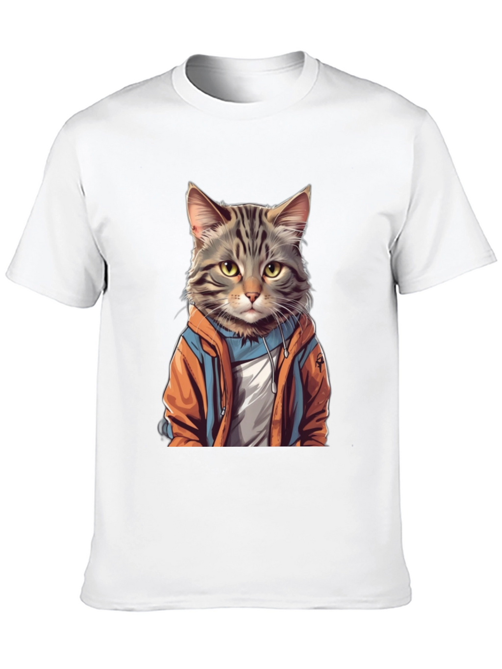 Cool Cat Hoodie Graphic Tee