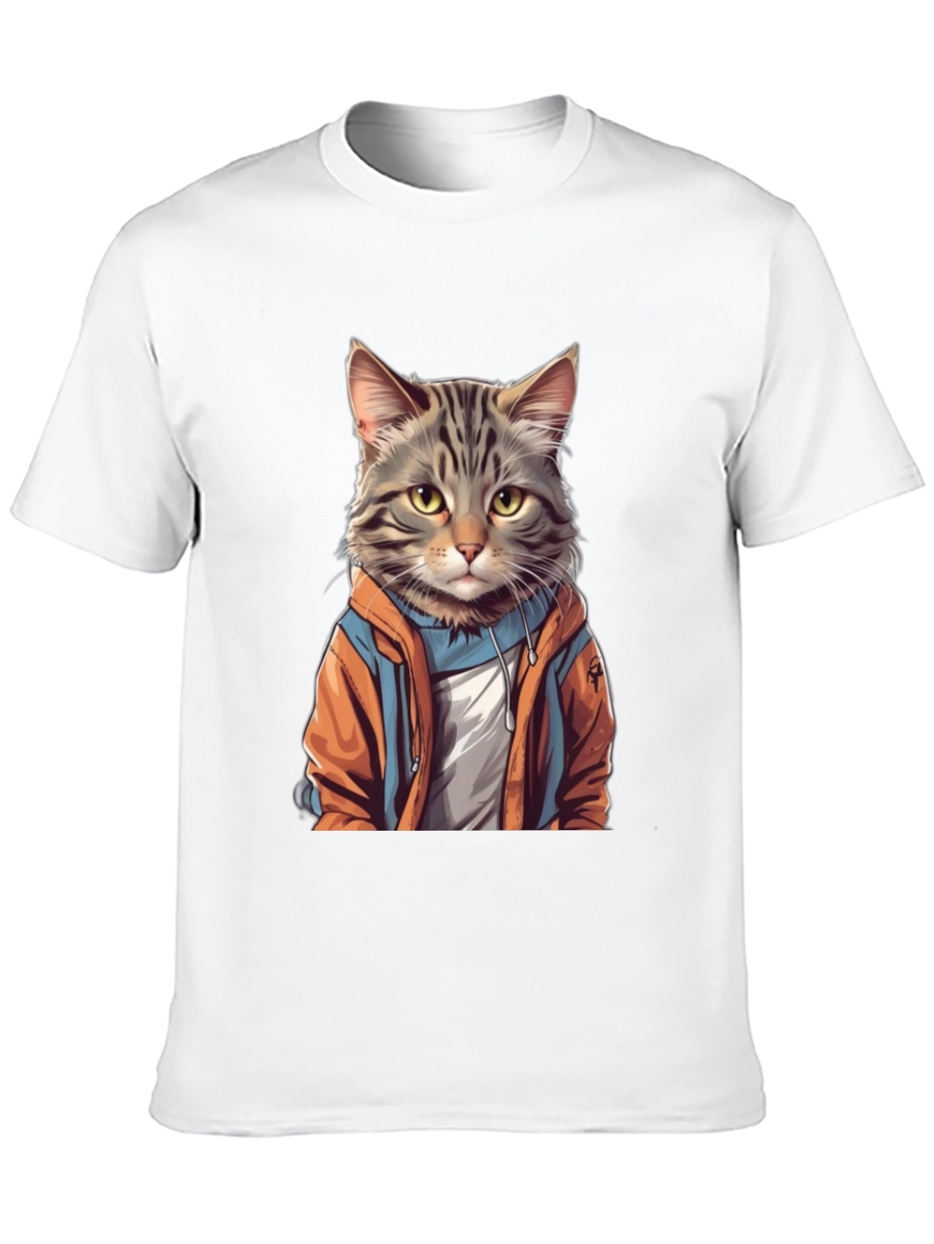 Cool Cat Hoodie Graphic Tee
