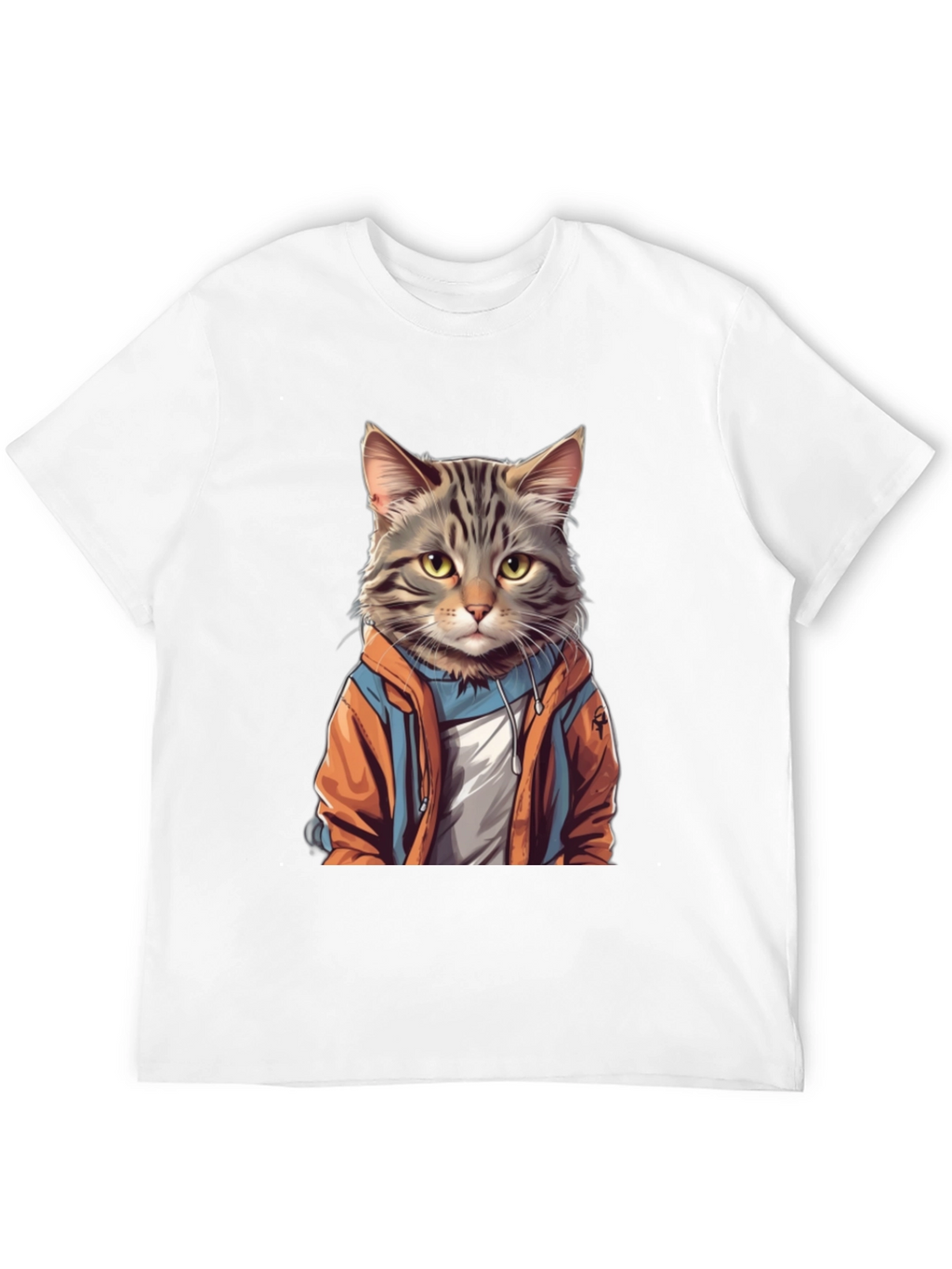 Cool Cat Hoodie Graphic Tee