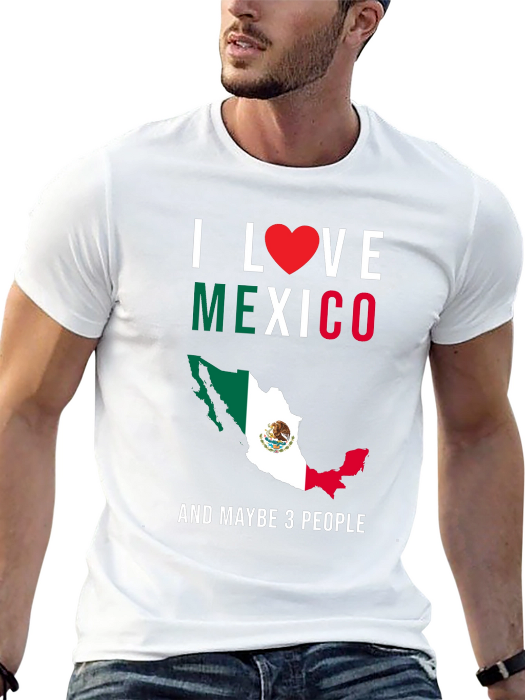 I Love Mexico Graphic Tee