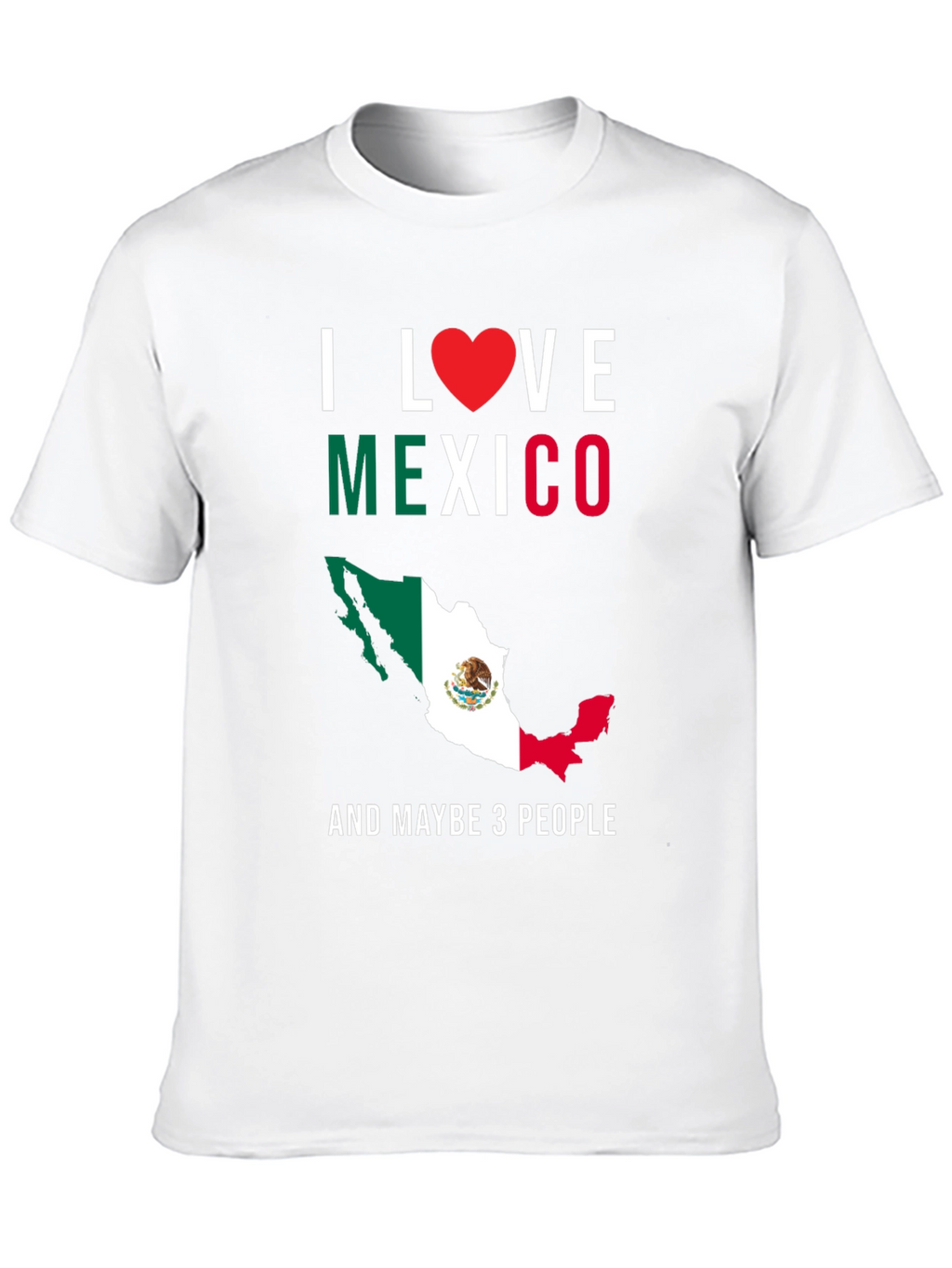 I Love Mexico Graphic Tee