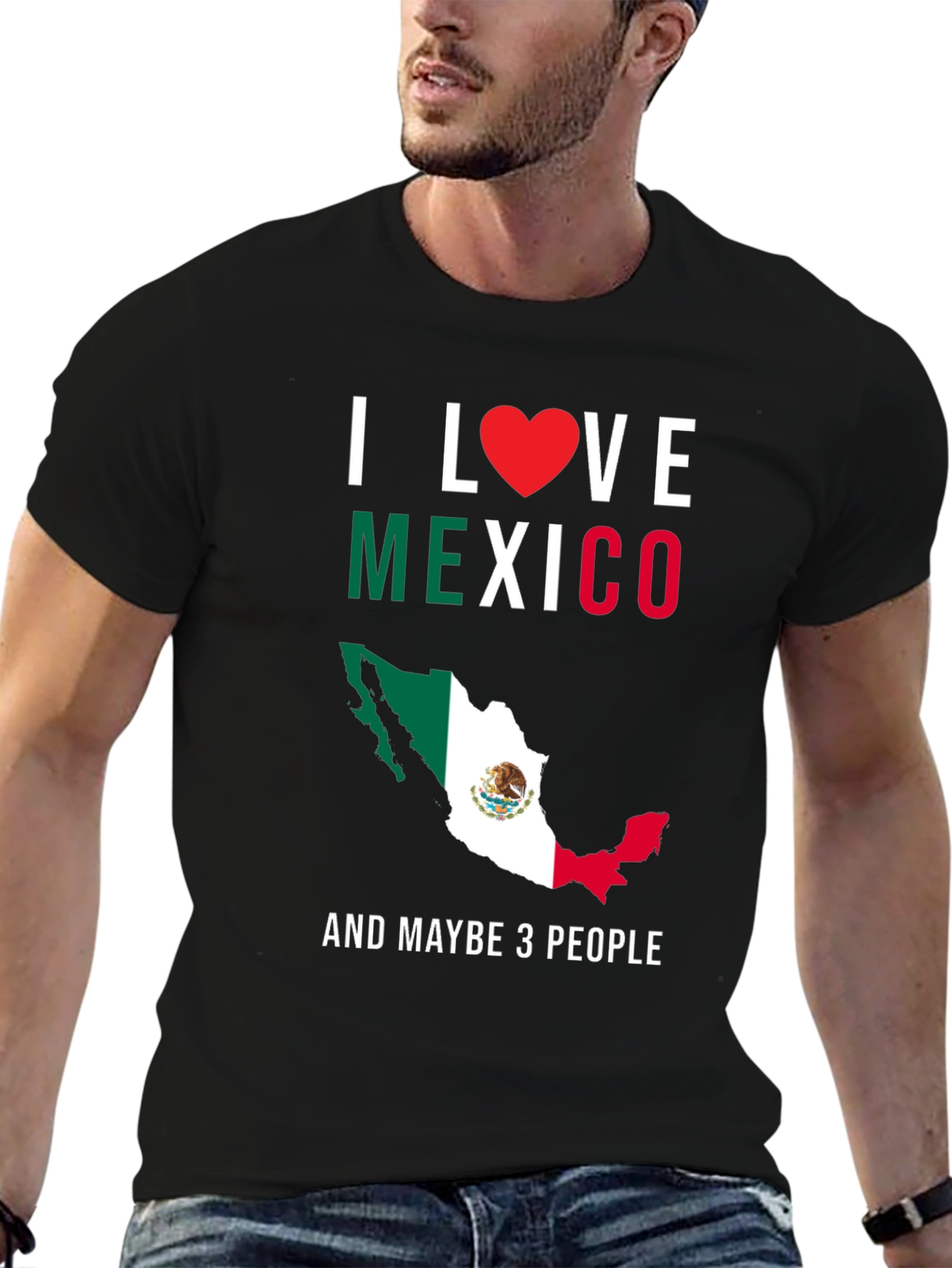 I Love Mexico Graphic Tee
