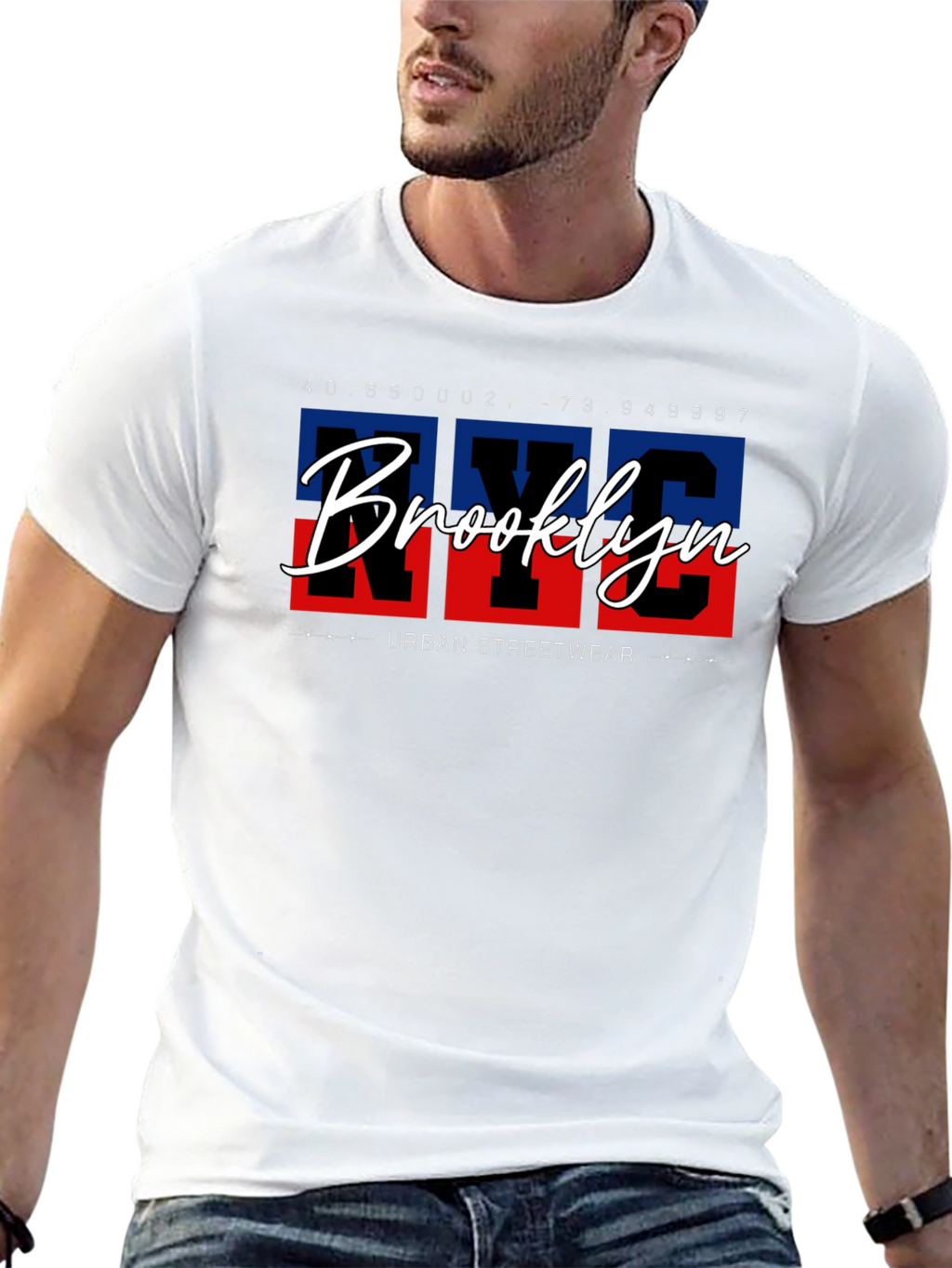 Brooklyn NYC Urban Streetwear Graphic T-Shirt