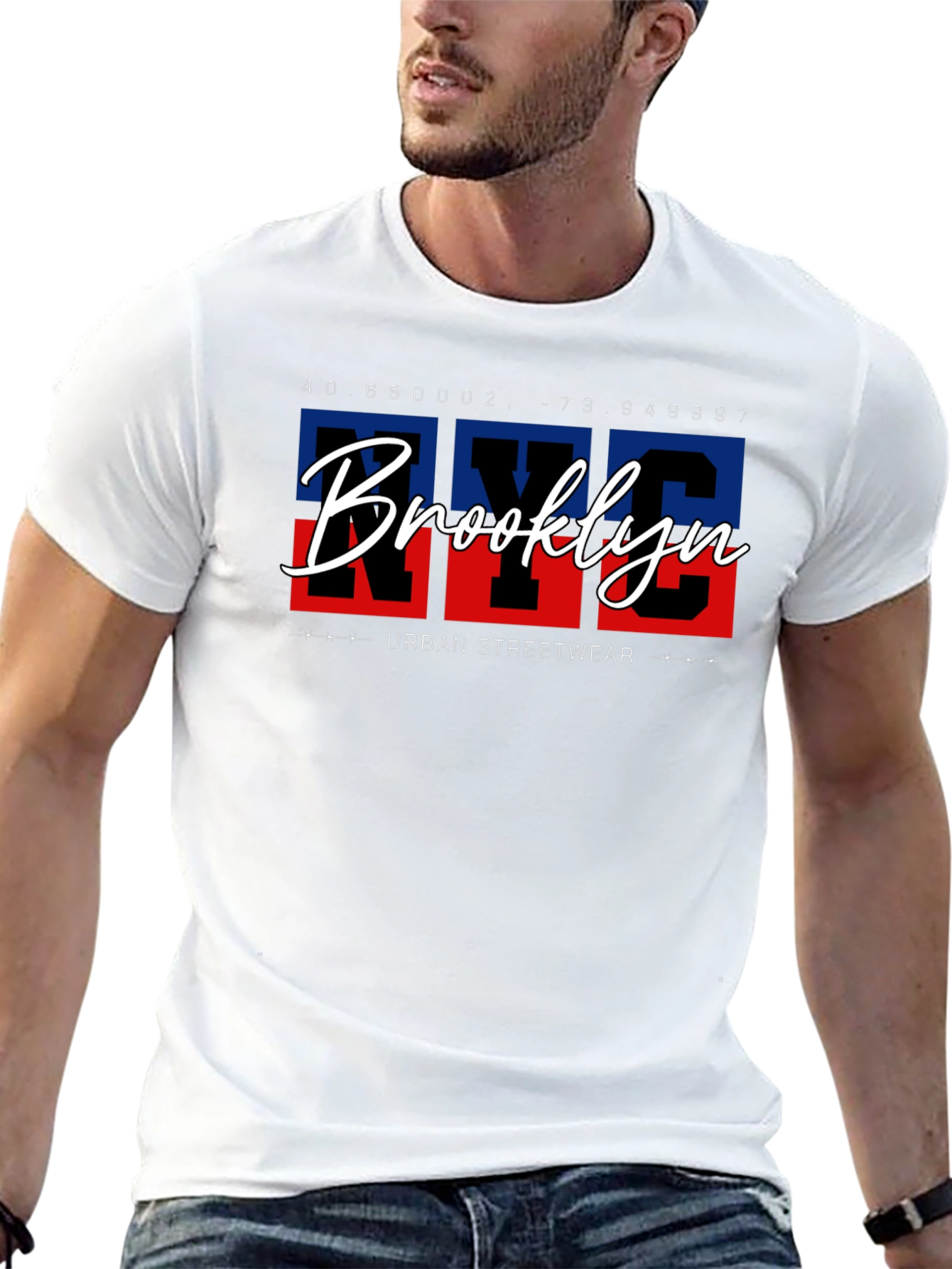 Brooklyn NYC Urban Streetwear Graphic T-Shirt