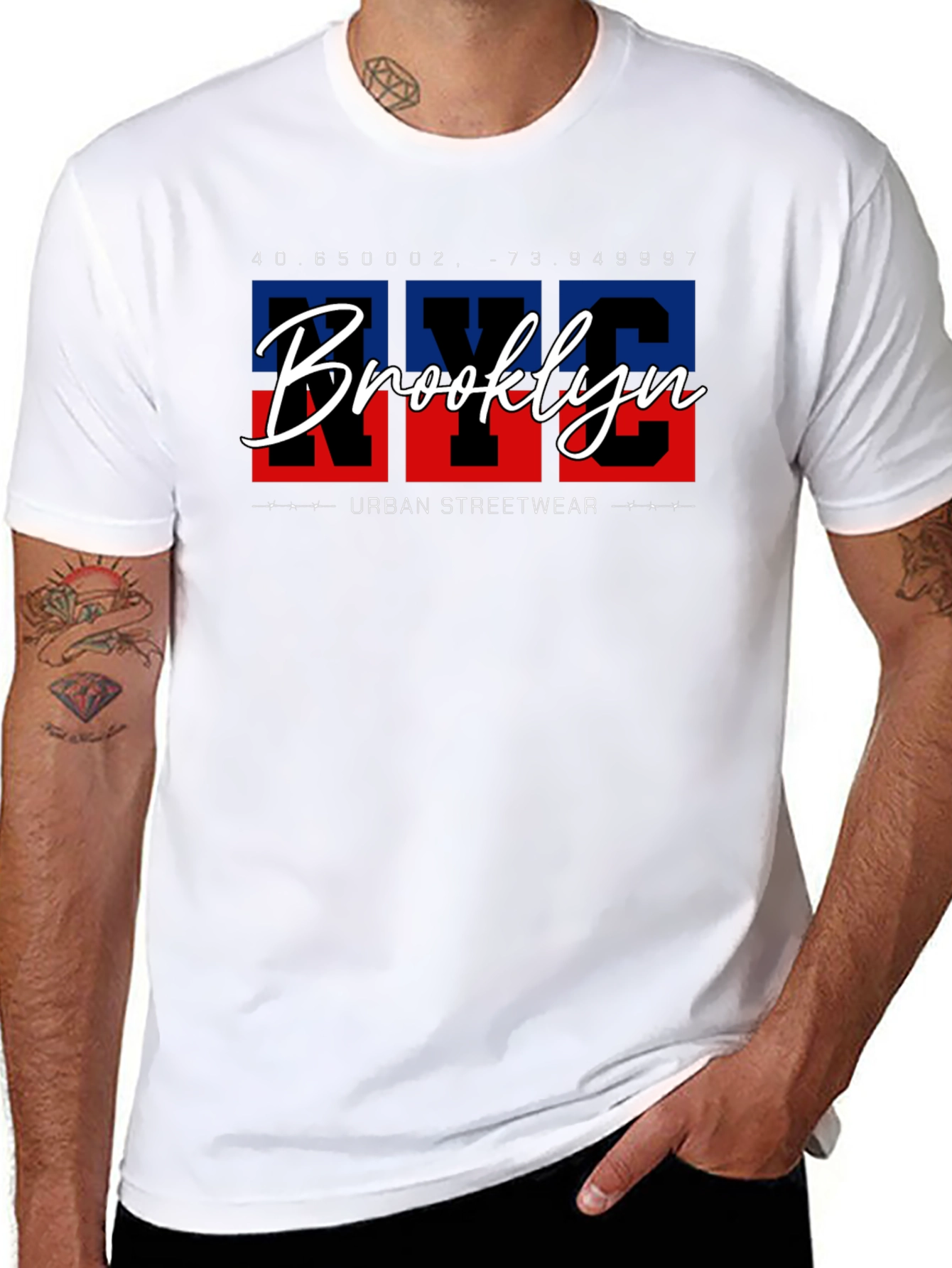 Brooklyn NYC Urban Streetwear Graphic T-Shirt