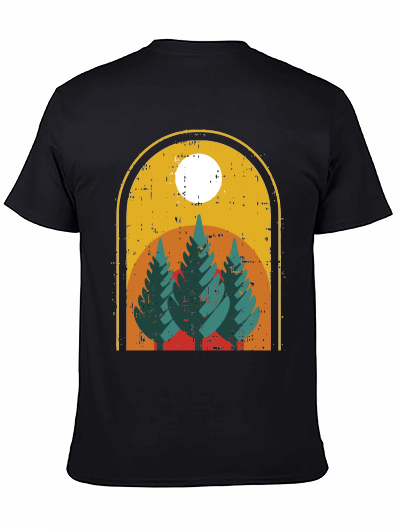 Vintage Forest T-Shirt - Nature Graphic Tee