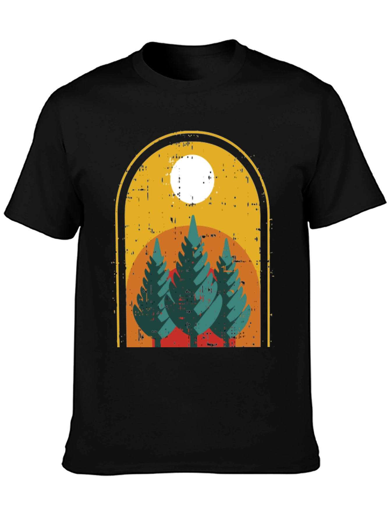 Vintage Forest T-Shirt - Nature Graphic Tee