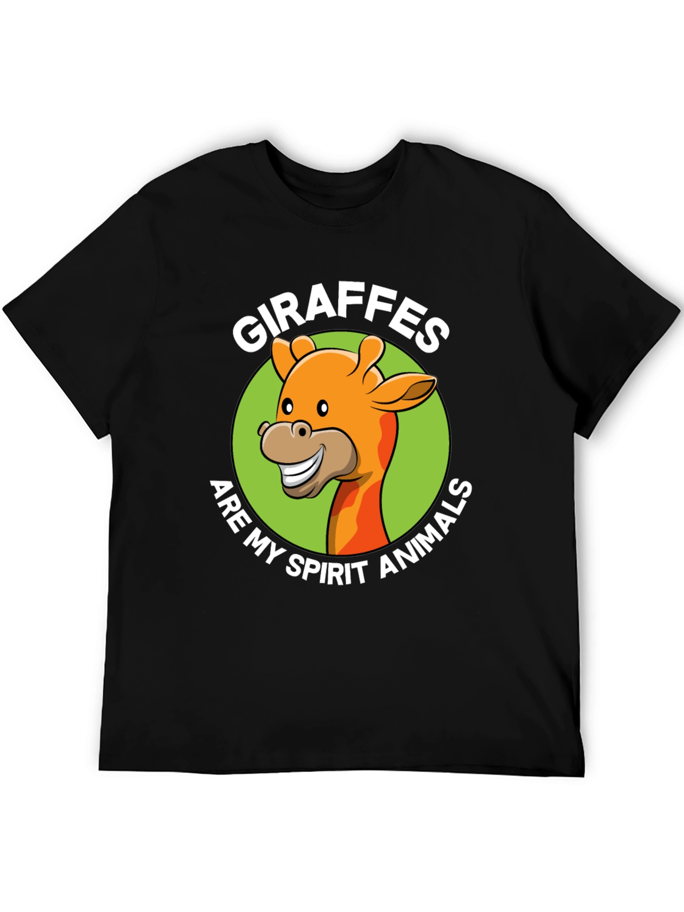 Giraffe Spirit Animal Graphic T-Shirt