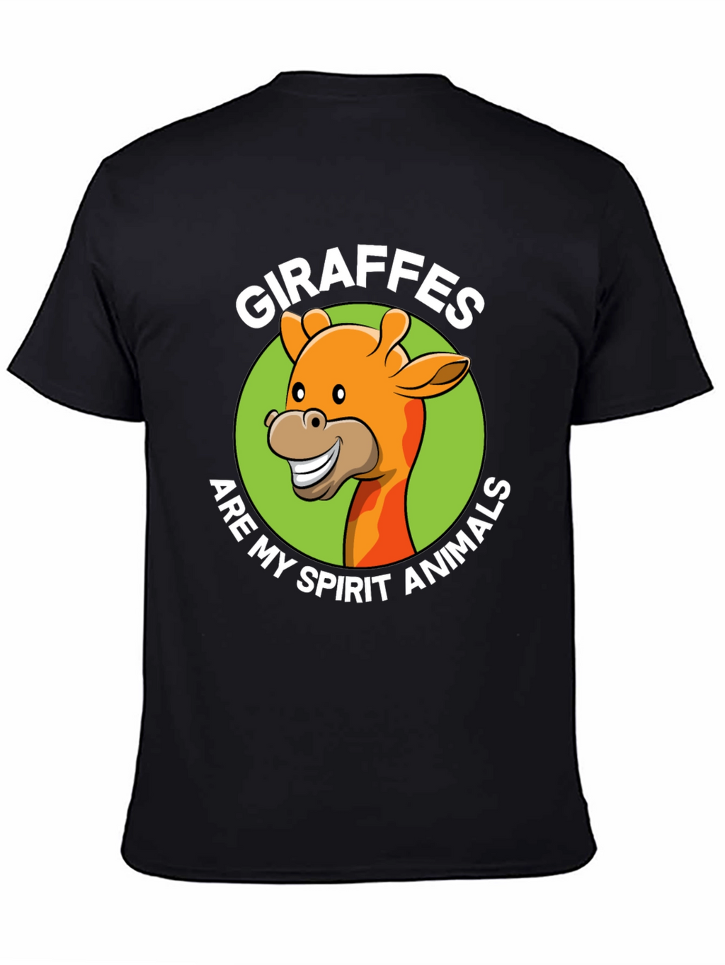 Giraffe Spirit Animal Graphic T-Shirt