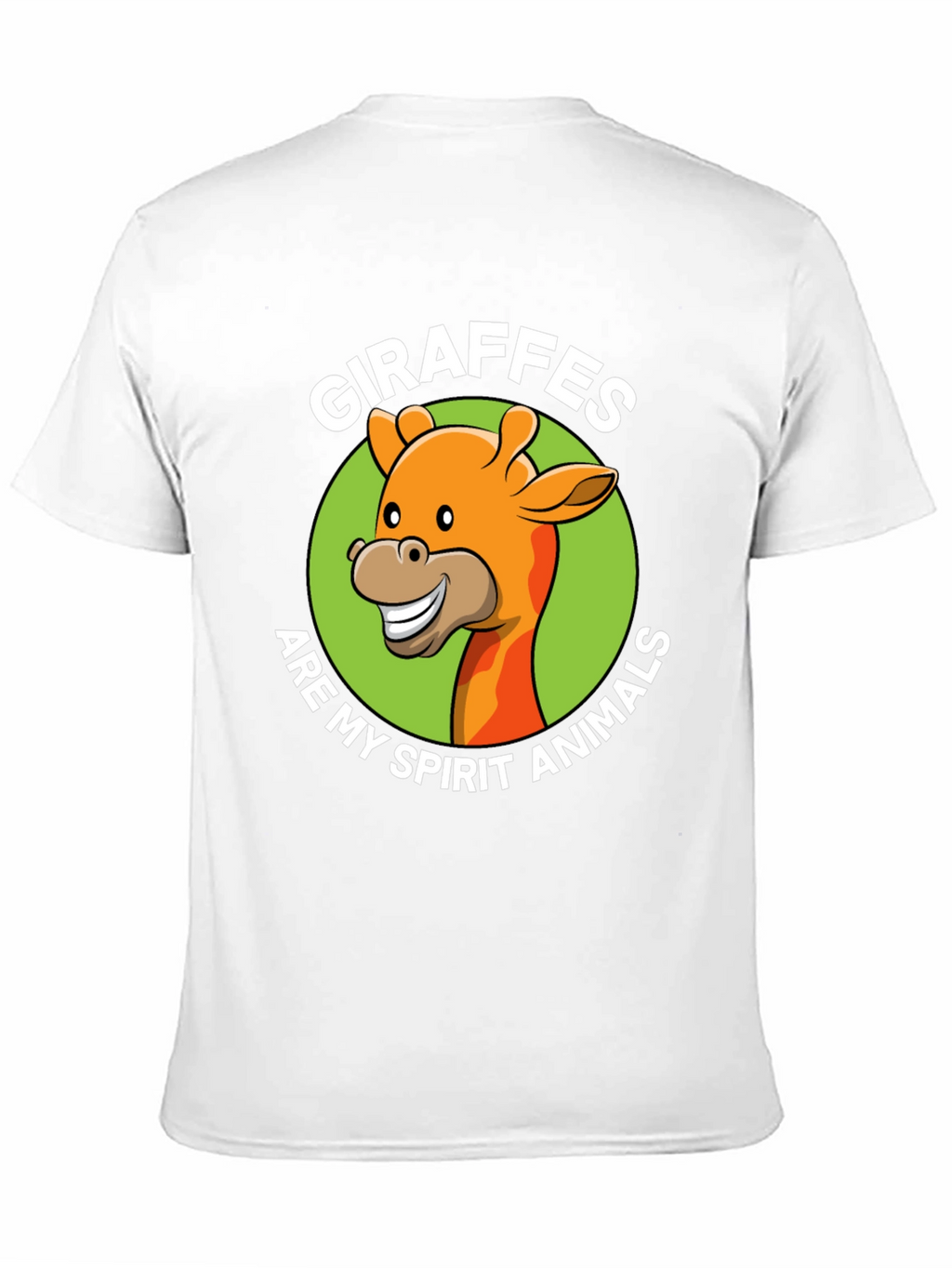Giraffe Spirit Animal Graphic T-Shirt
