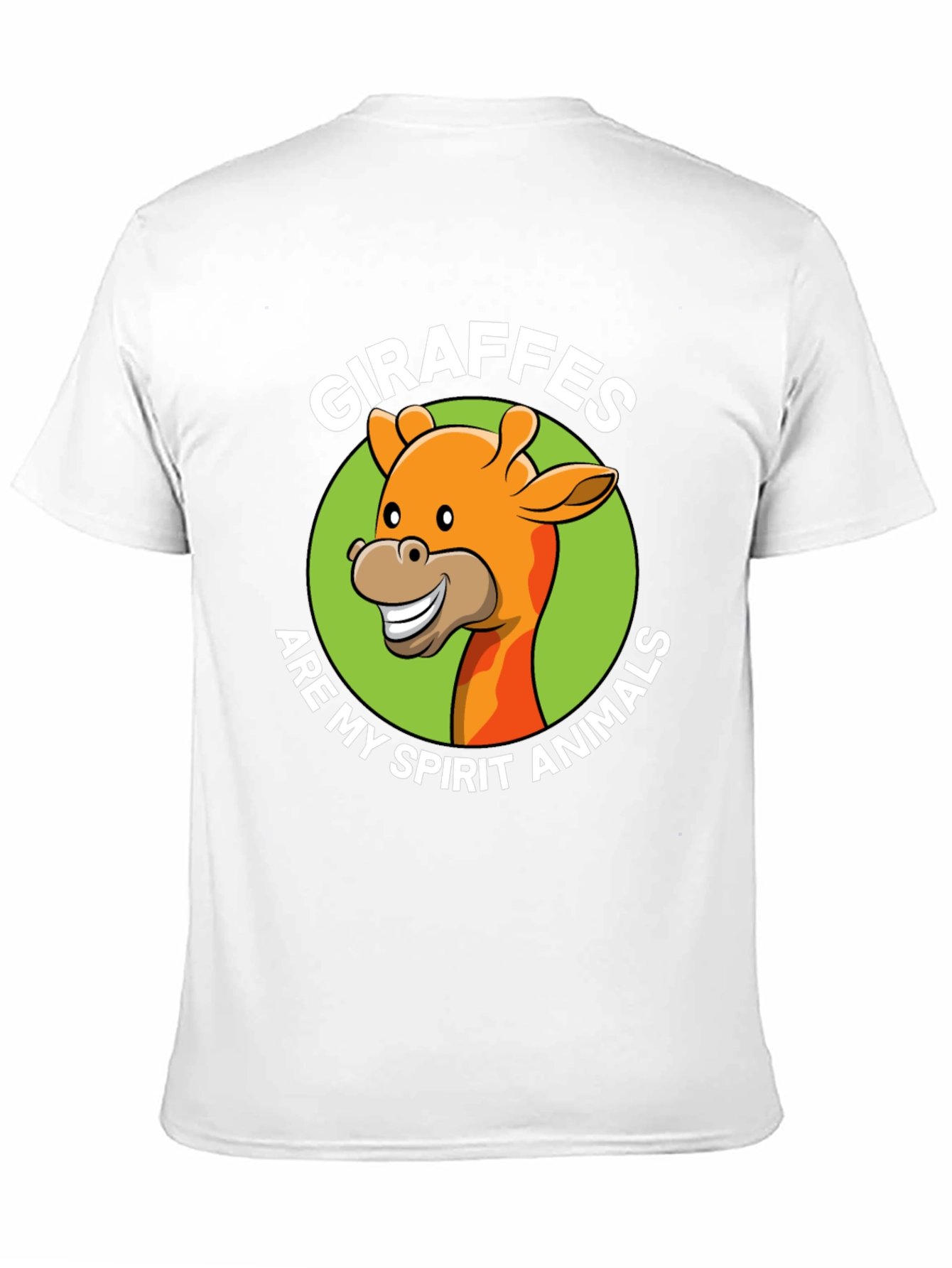 Giraffe Spirit Animal Graphic T-Shirt