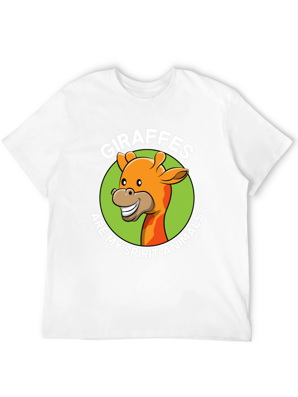 Giraffe Spirit Animal Graphic T-Shirt