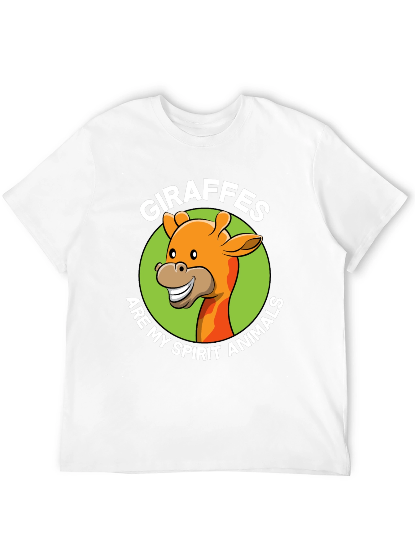 Giraffe Spirit Animal Graphic T-Shirt