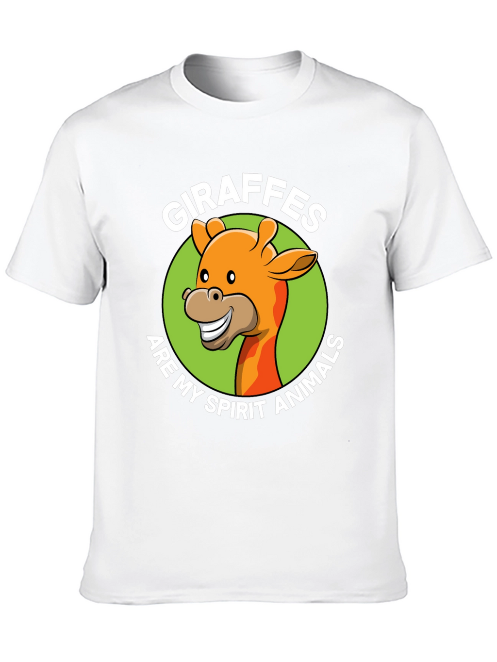 Giraffe Spirit Animal Graphic T-Shirt