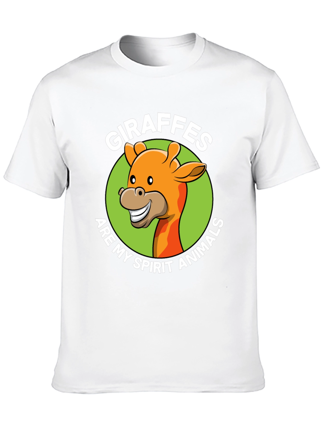 Giraffe Spirit Animal Graphic T-Shirt
