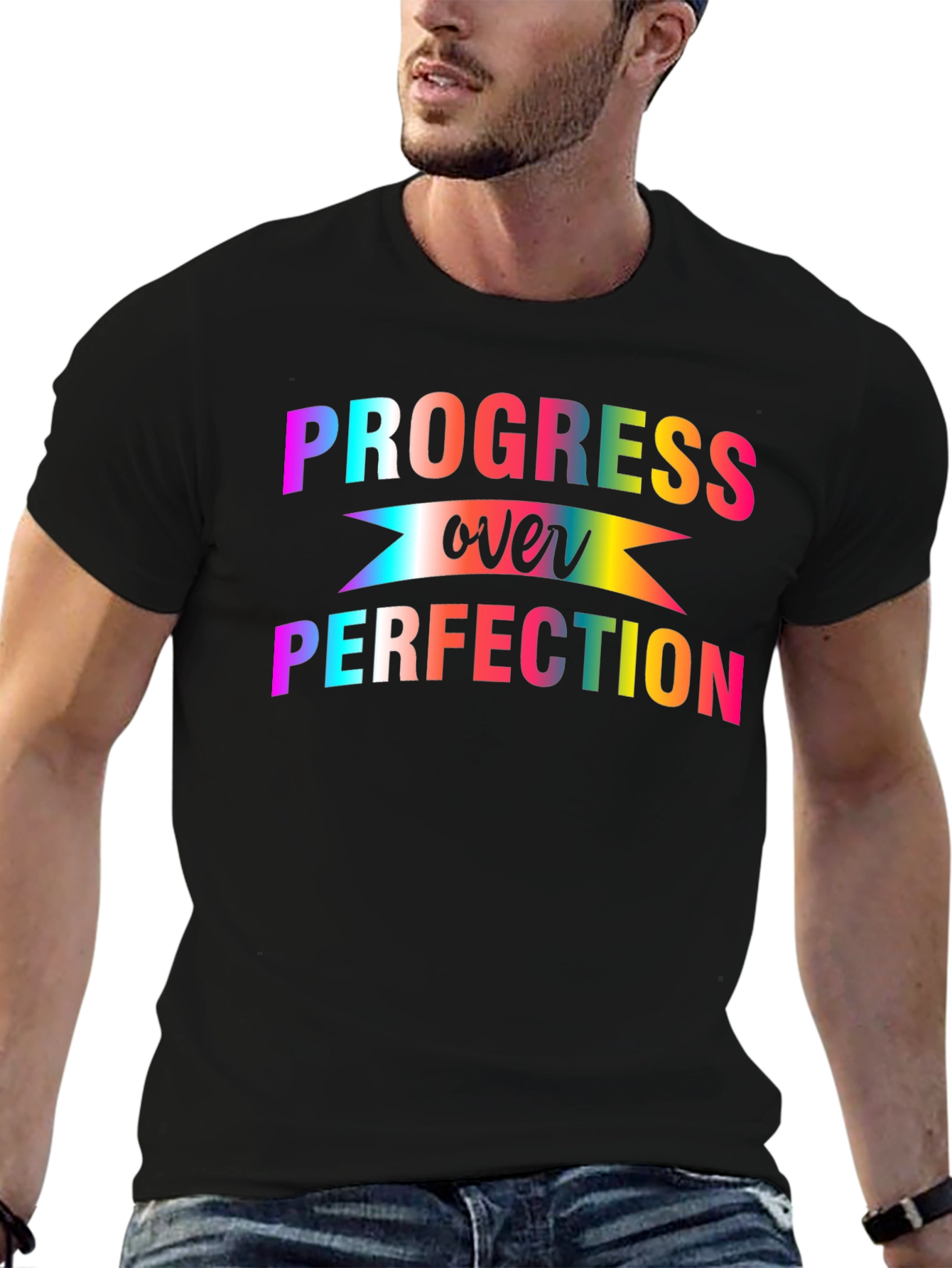 Progress Over Perfection Graphic Tee