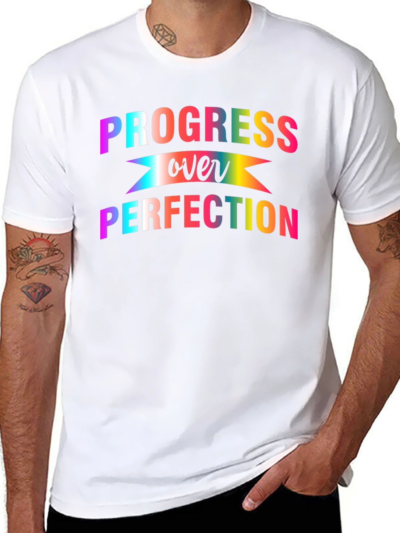 Progress Over Perfection Graphic Tee