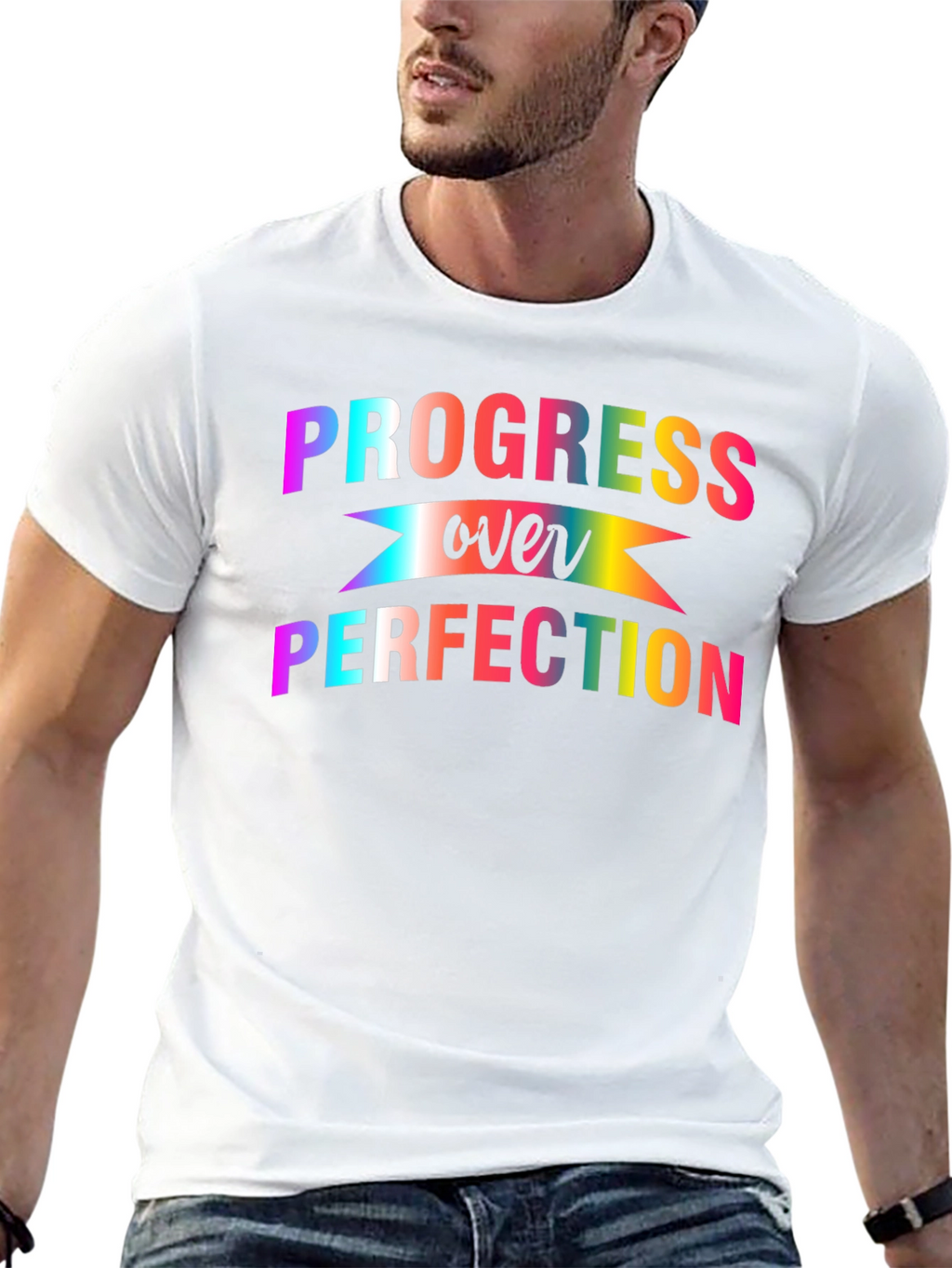 Progress Over Perfection Graphic Tee