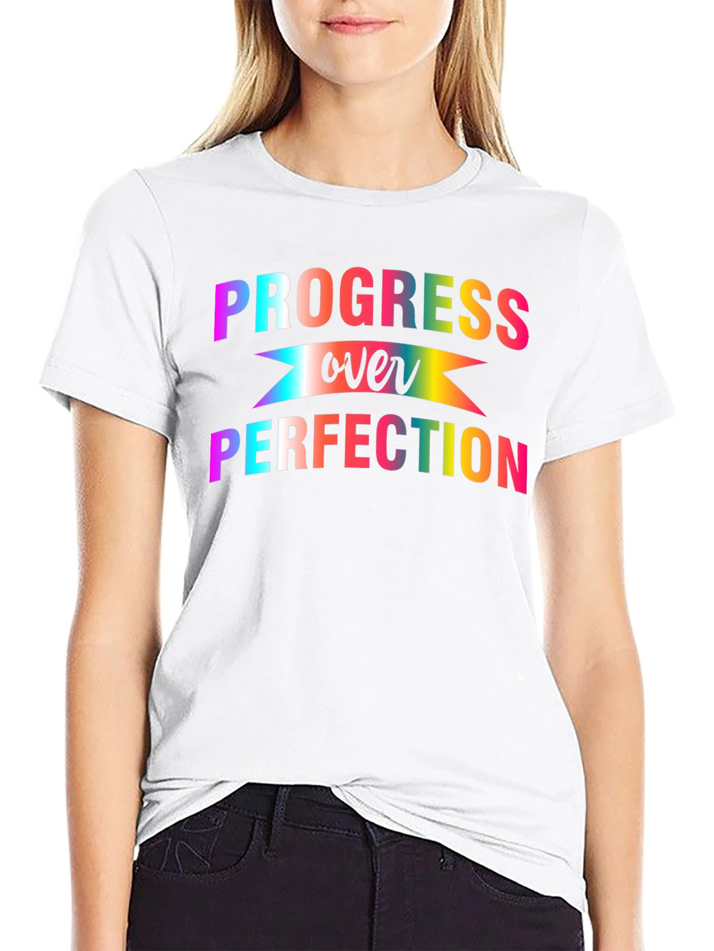 Progress Over Perfection Graphic Tee