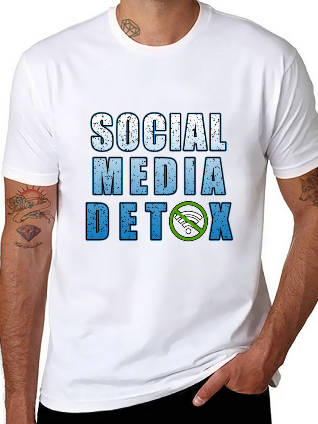 Social Media Detox Graphic Tee