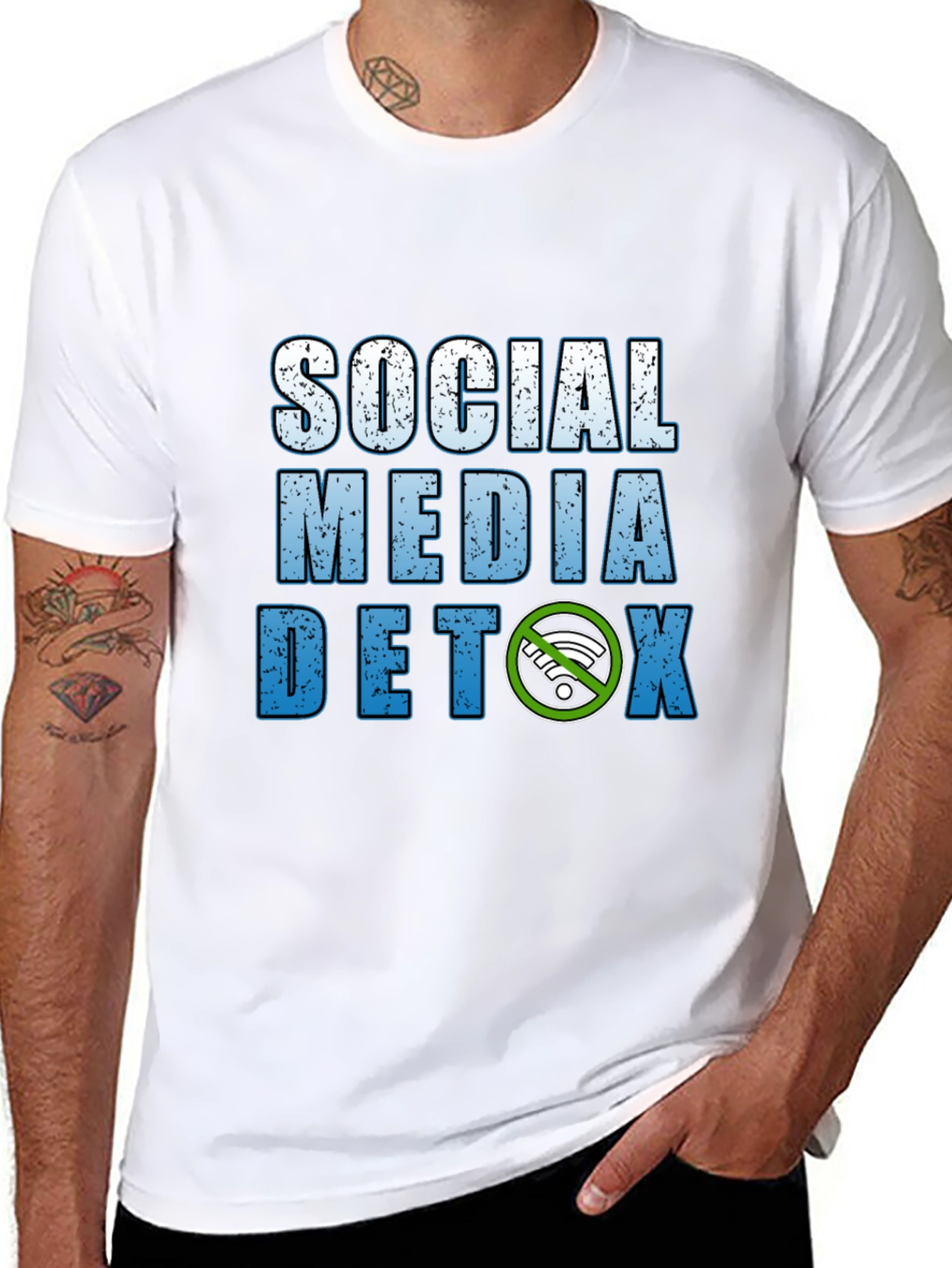 Social Media Detox Graphic Tee
