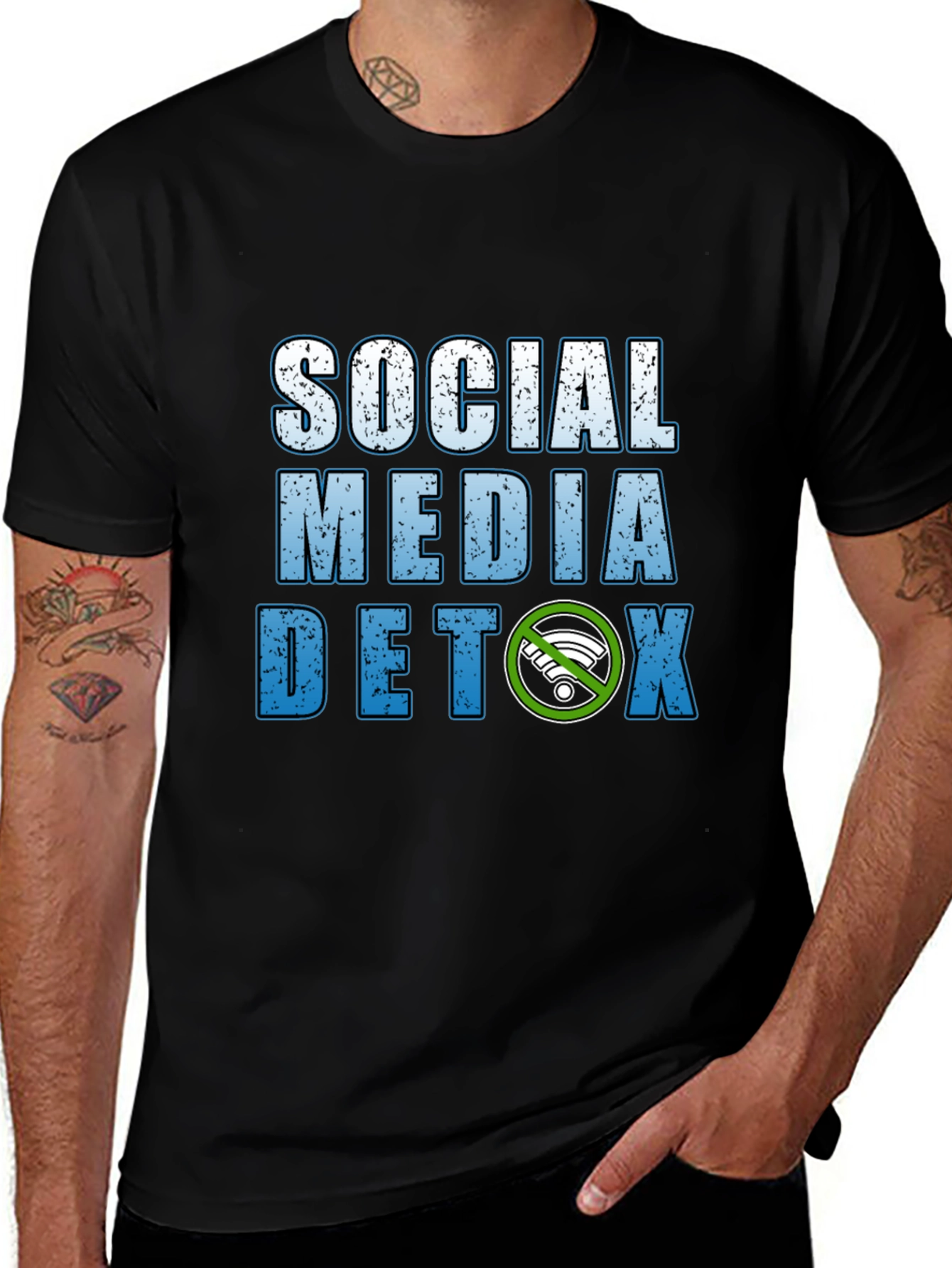 Social Media Detox Graphic Tee