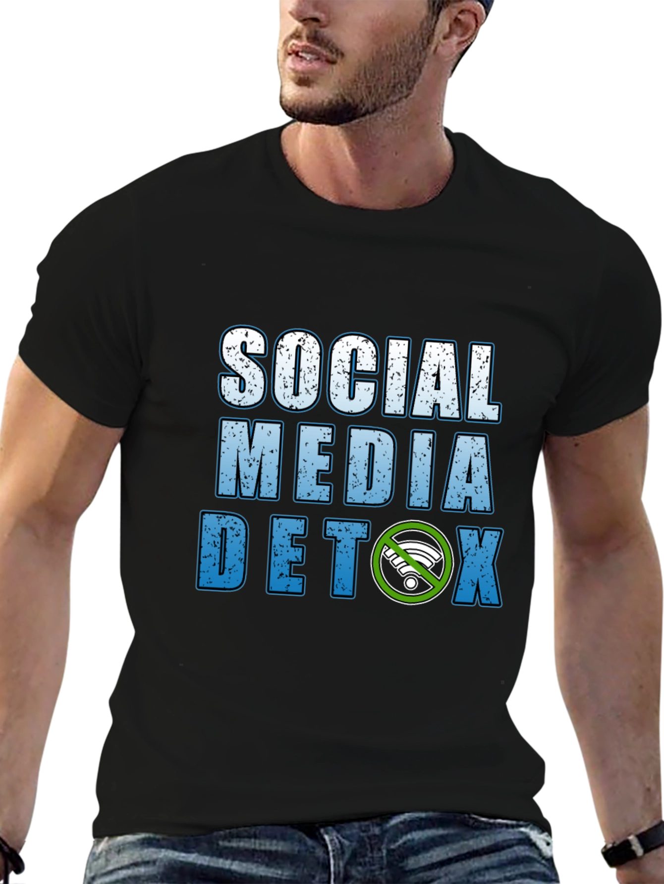 Social Media Detox Graphic Tee