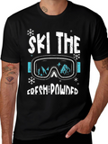 Ski The Fresh Powder Graphic Tee