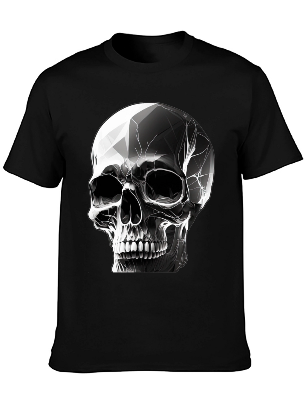 Skull Graphic Black T-Shirt - Stylish & Edgy