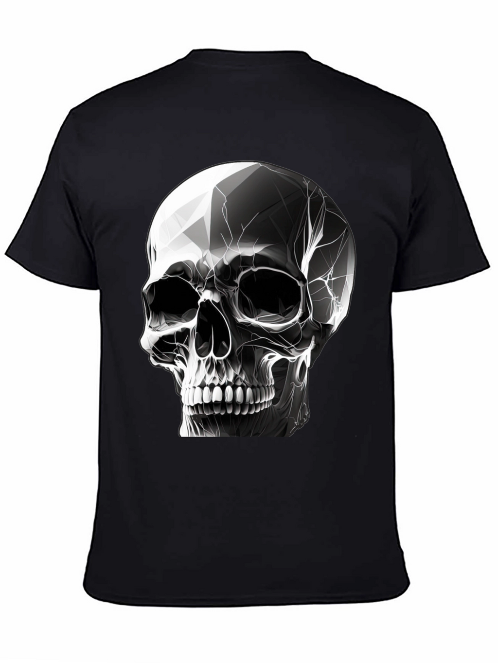 Skull Graphic Black T-Shirt - Stylish & Edgy