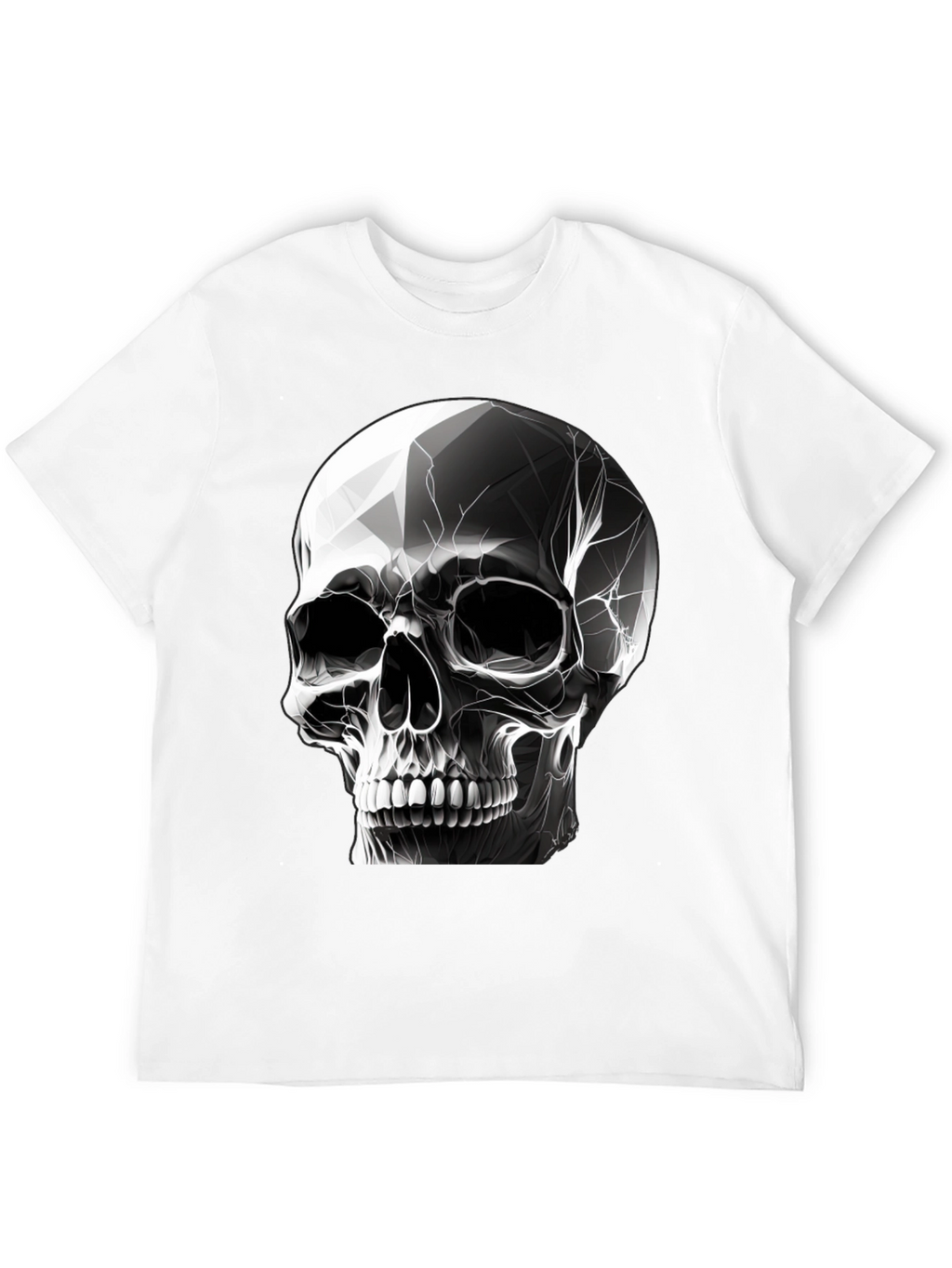 Skull Graphic Black T-Shirt - Stylish & Edgy