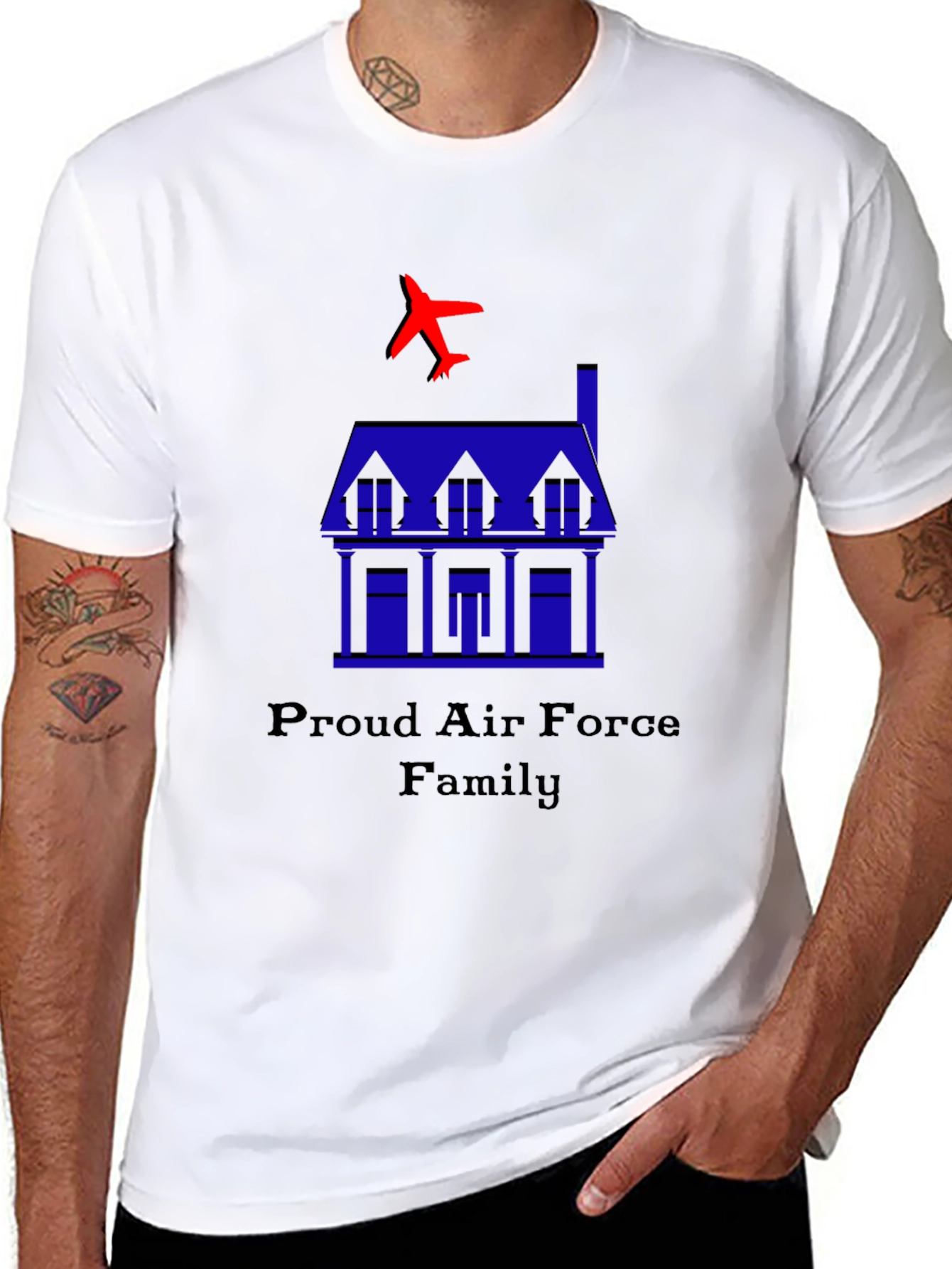 Proud Air Force Family T-Shirt