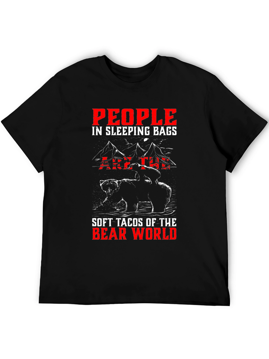 Bear World Sleeping Bag T-Shirt