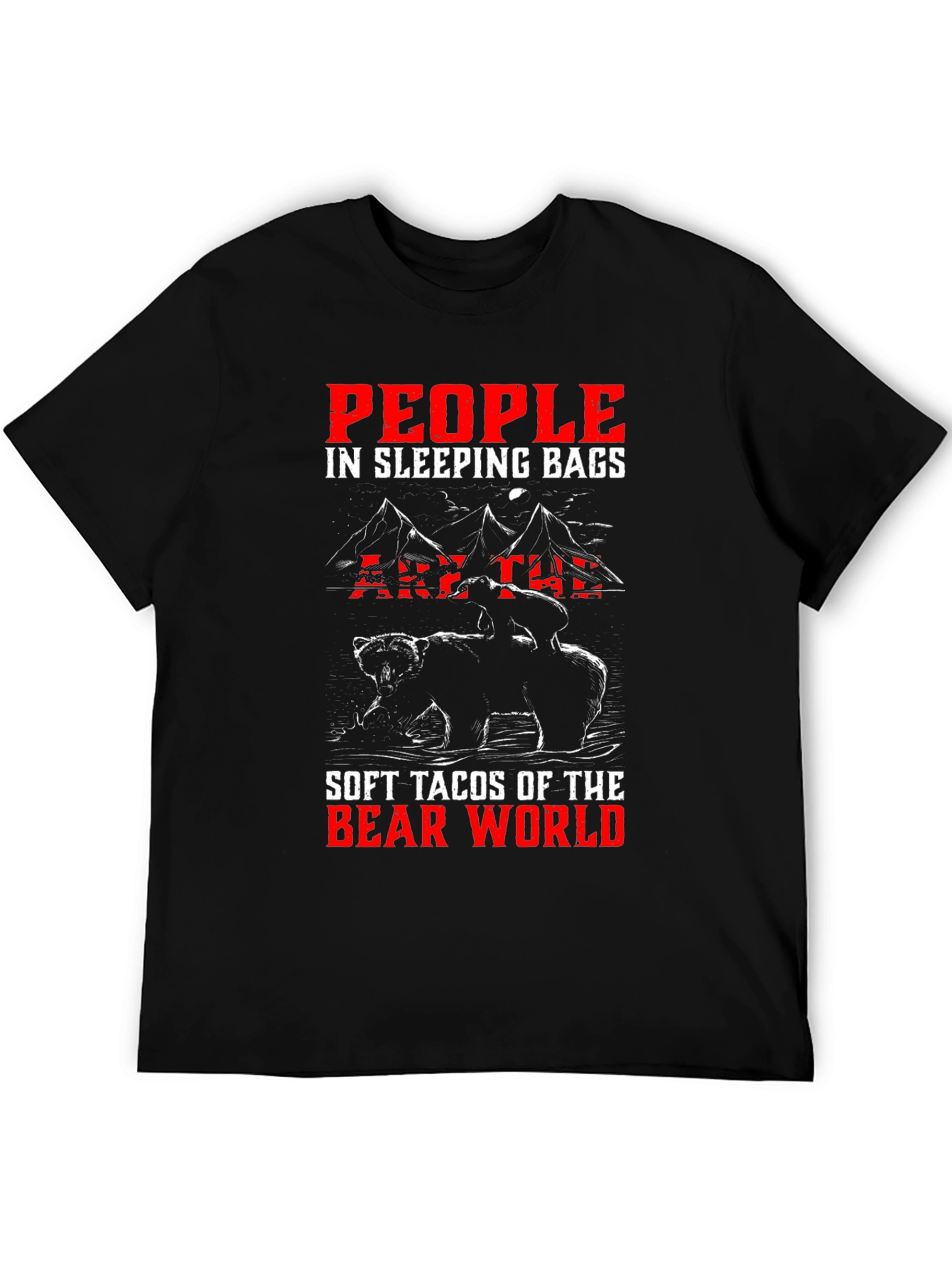 Bear World Sleeping Bag T-Shirt