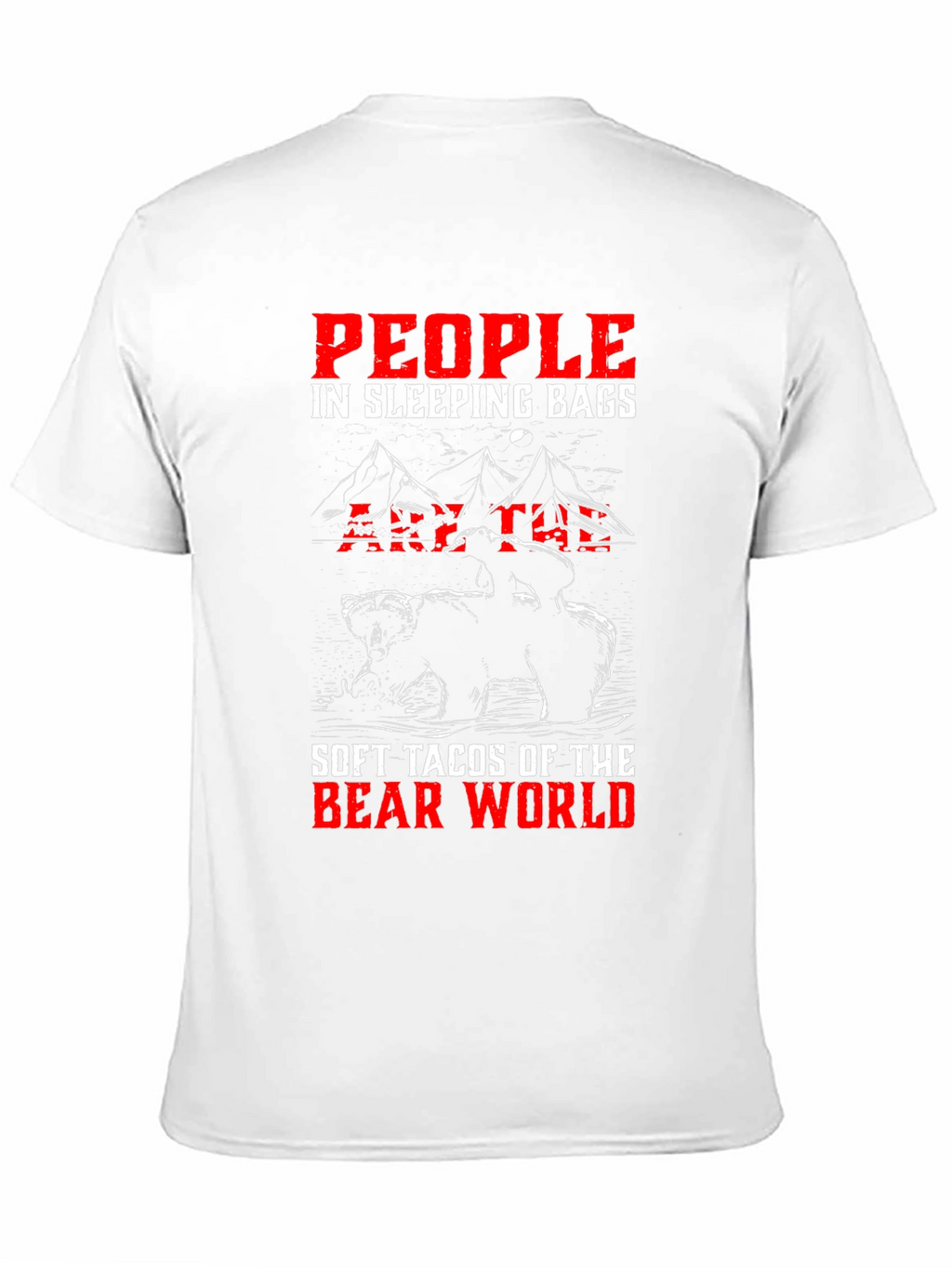 Bear World Sleeping Bag T-Shirt