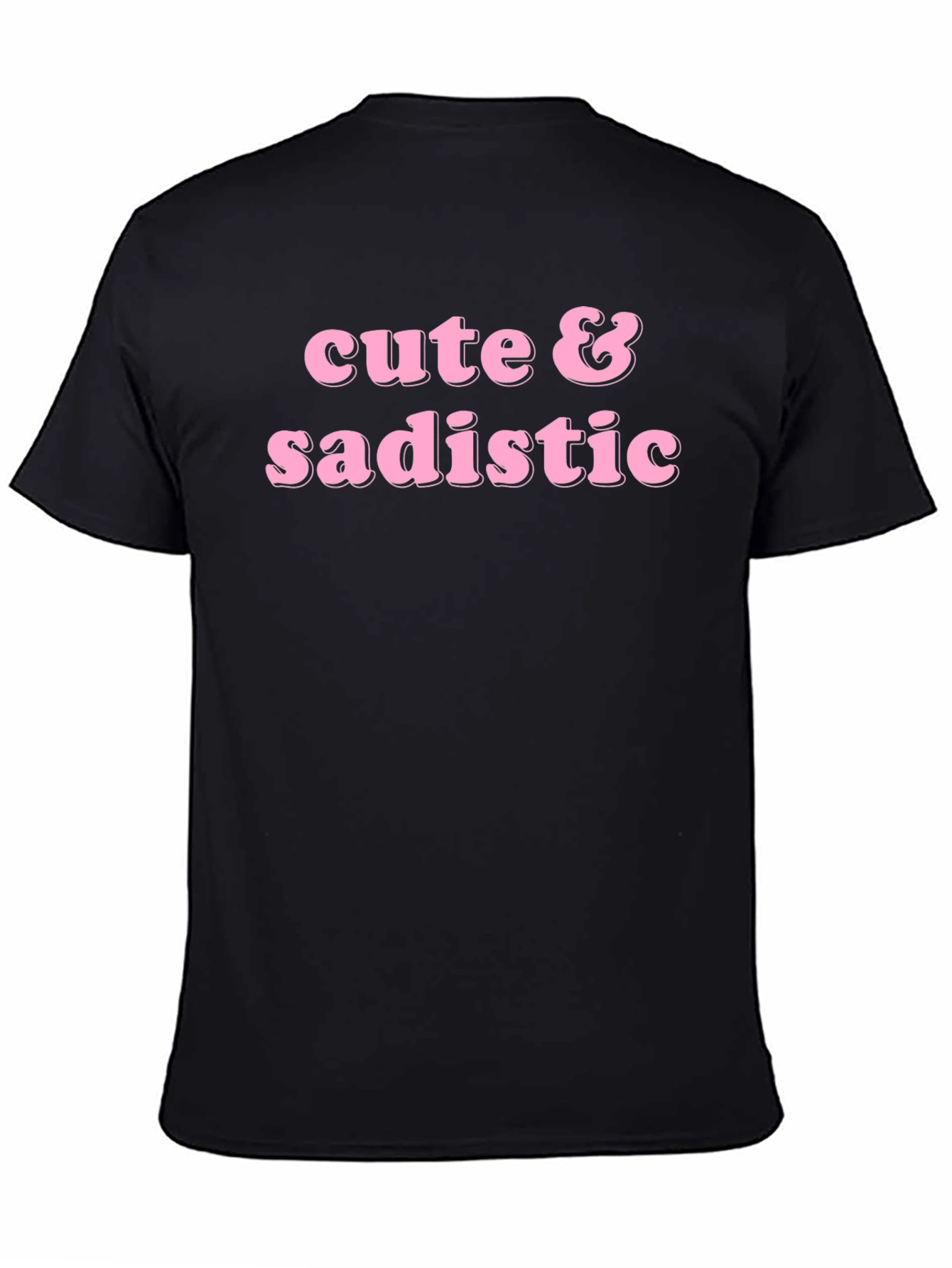 Cute & Sadistic Black T-Shirt