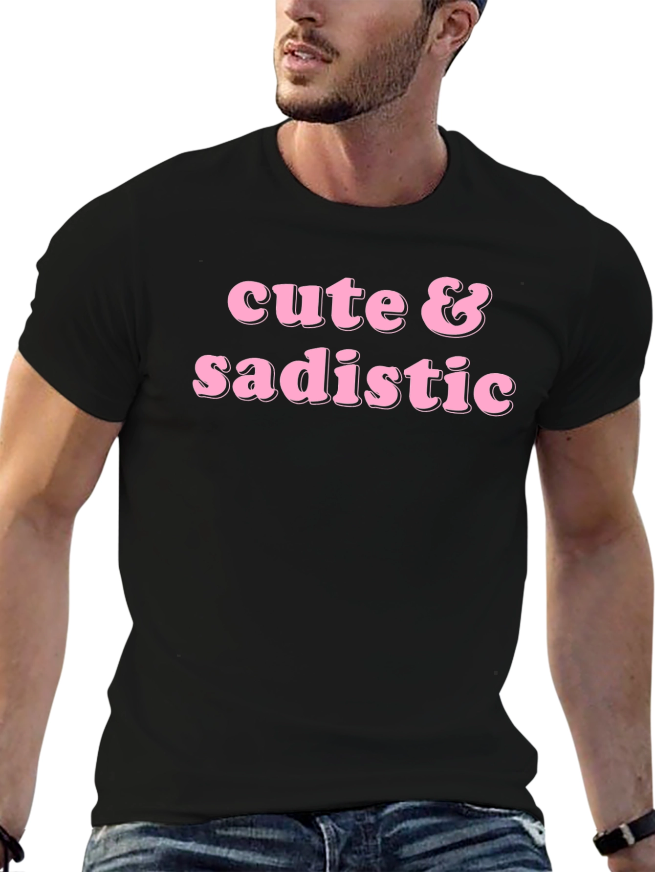 Cute & Sadistic Black T-Shirt