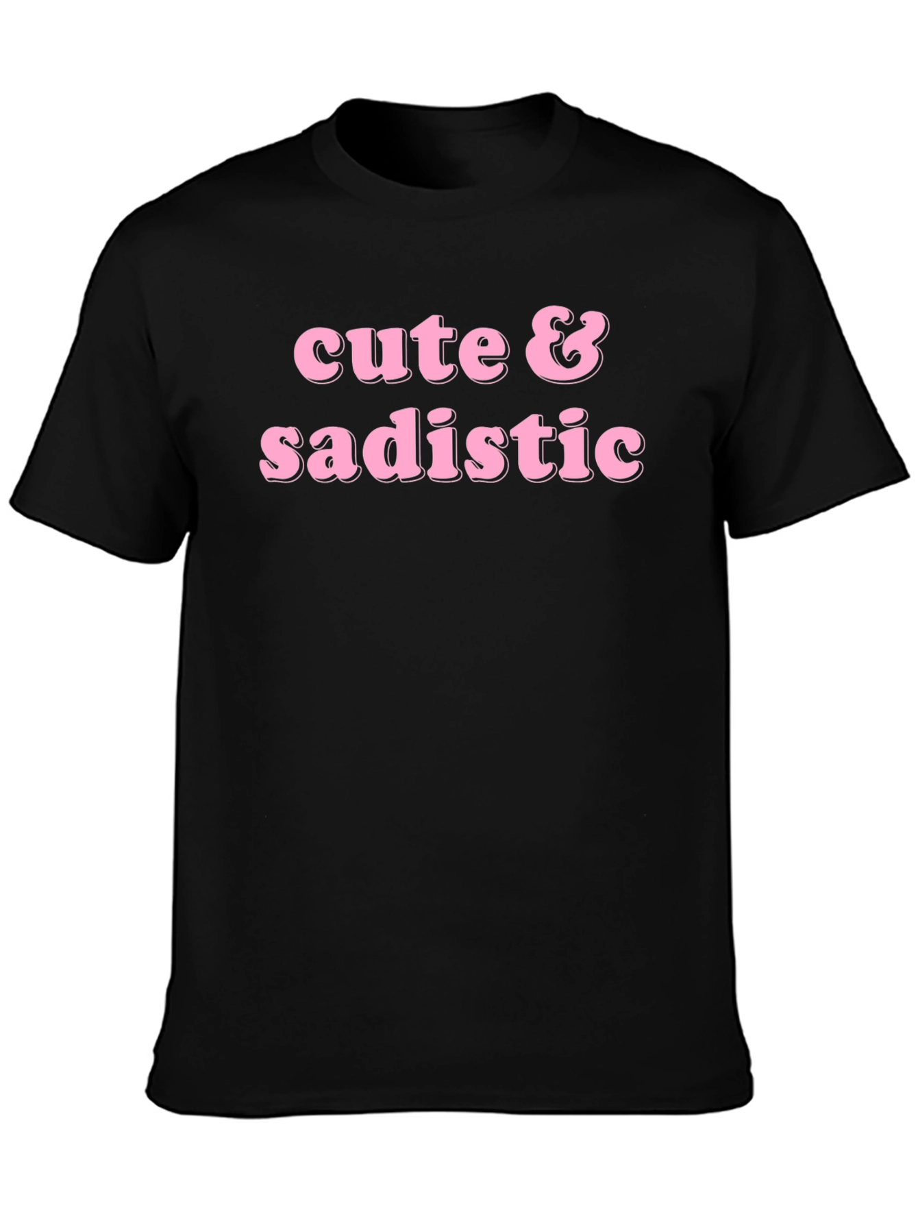 Cute & Sadistic Black T-Shirt