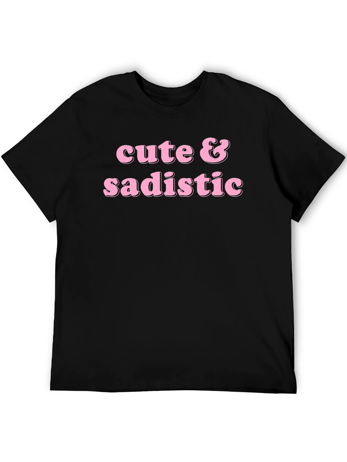 Cute & Sadistic Black T-Shirt
