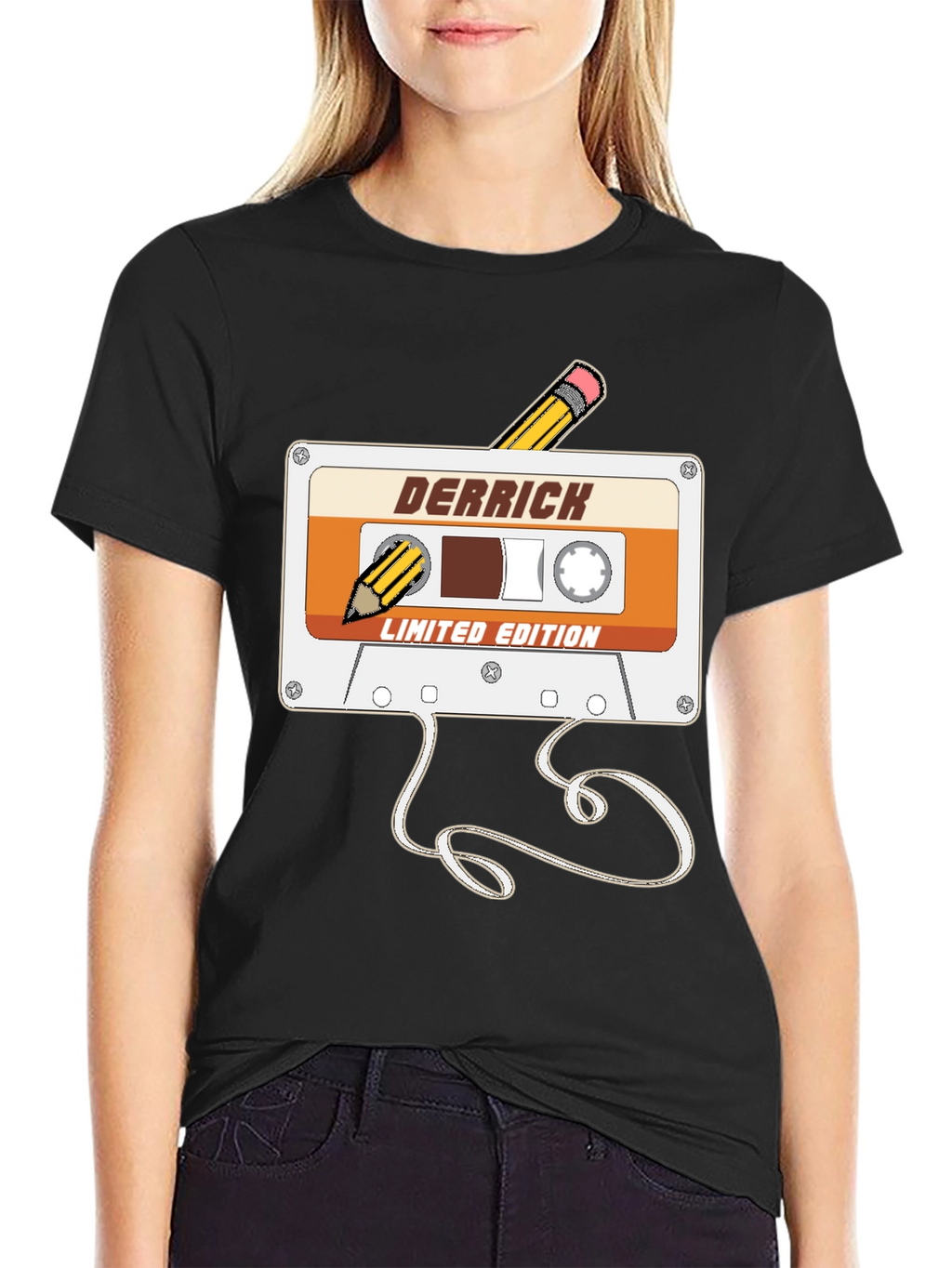 Retro DERRICK Mixtape Limited Edition Graphic Tee