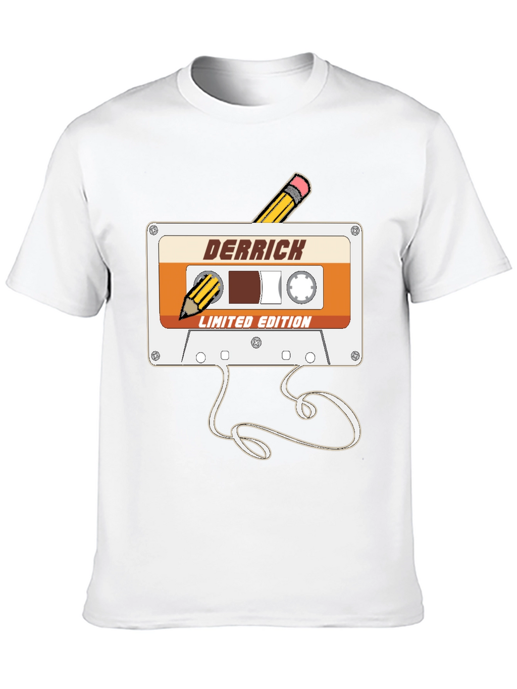 Retro DERRICK Mixtape Limited Edition Graphic Tee