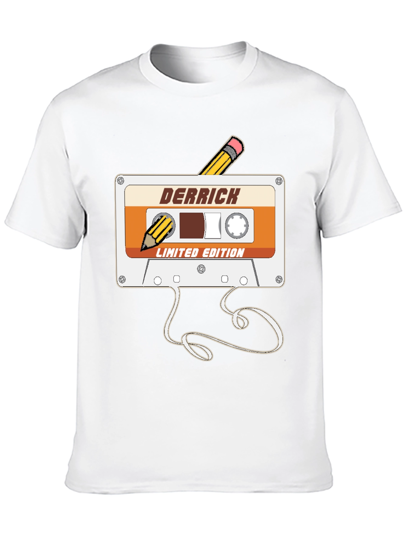 Retro DERRICK Mixtape Limited Edition Graphic Tee