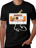 Retro DERRICK Mixtape Limited Edition Graphic Tee