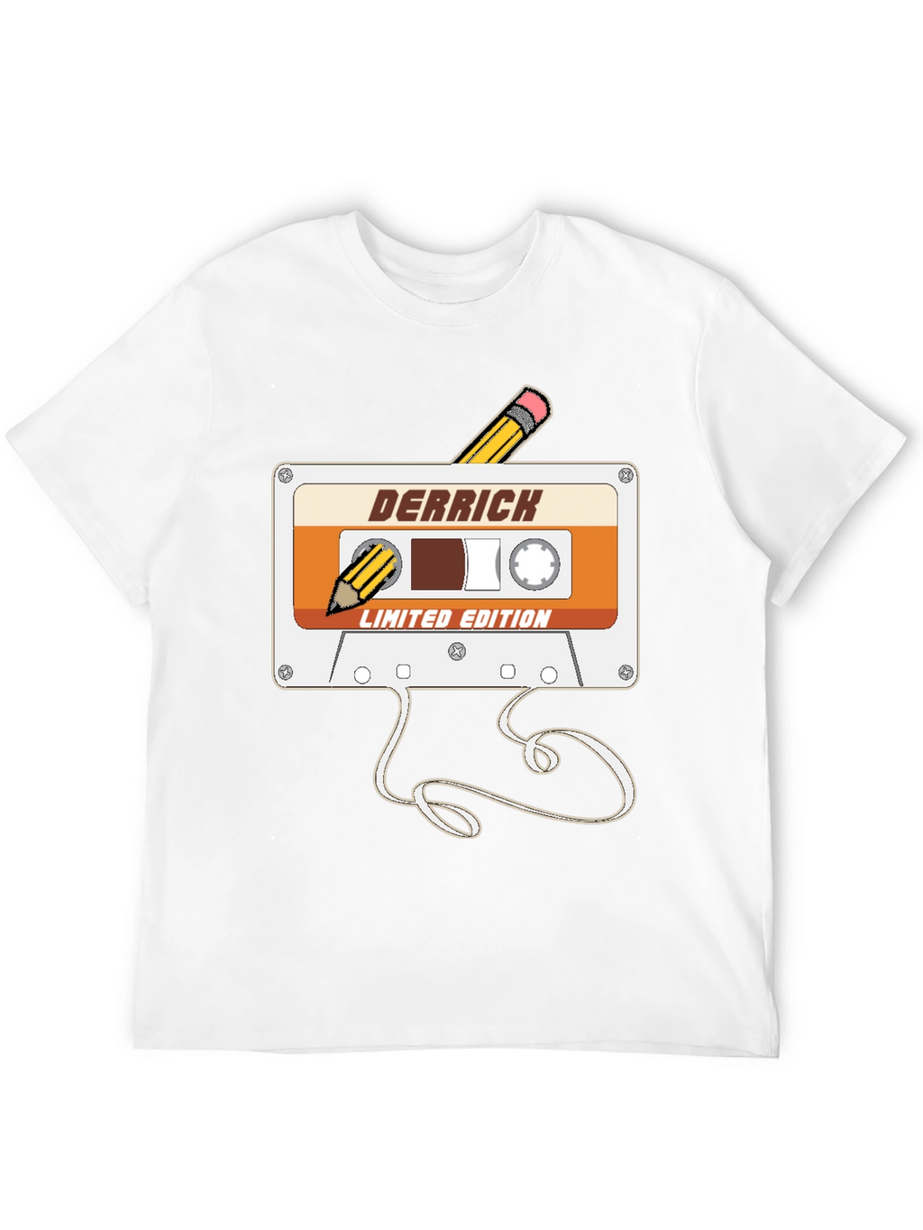 Retro DERRICK Mixtape Limited Edition Graphic Tee