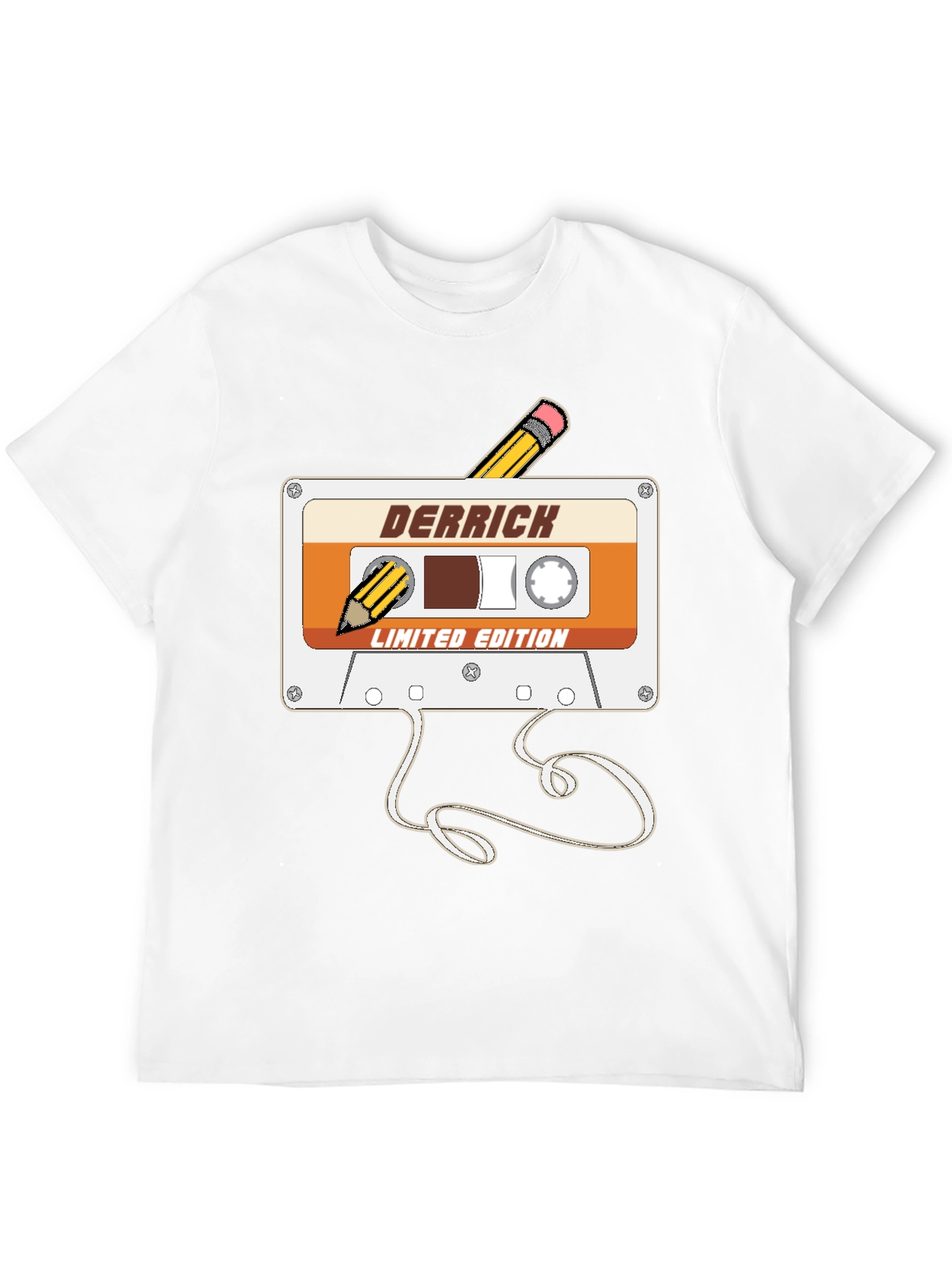 Retro DERRICK Mixtape Limited Edition Graphic Tee