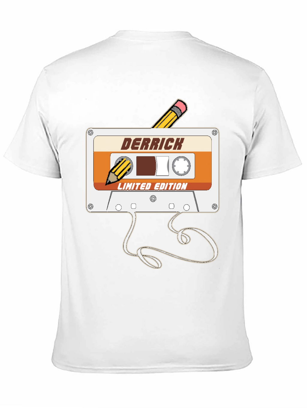 Retro DERRICK Mixtape Limited Edition Graphic Tee